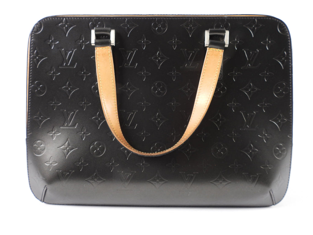Louis Vuitton Vintage 2002 Mat Malden Charcoal Grey Handbag