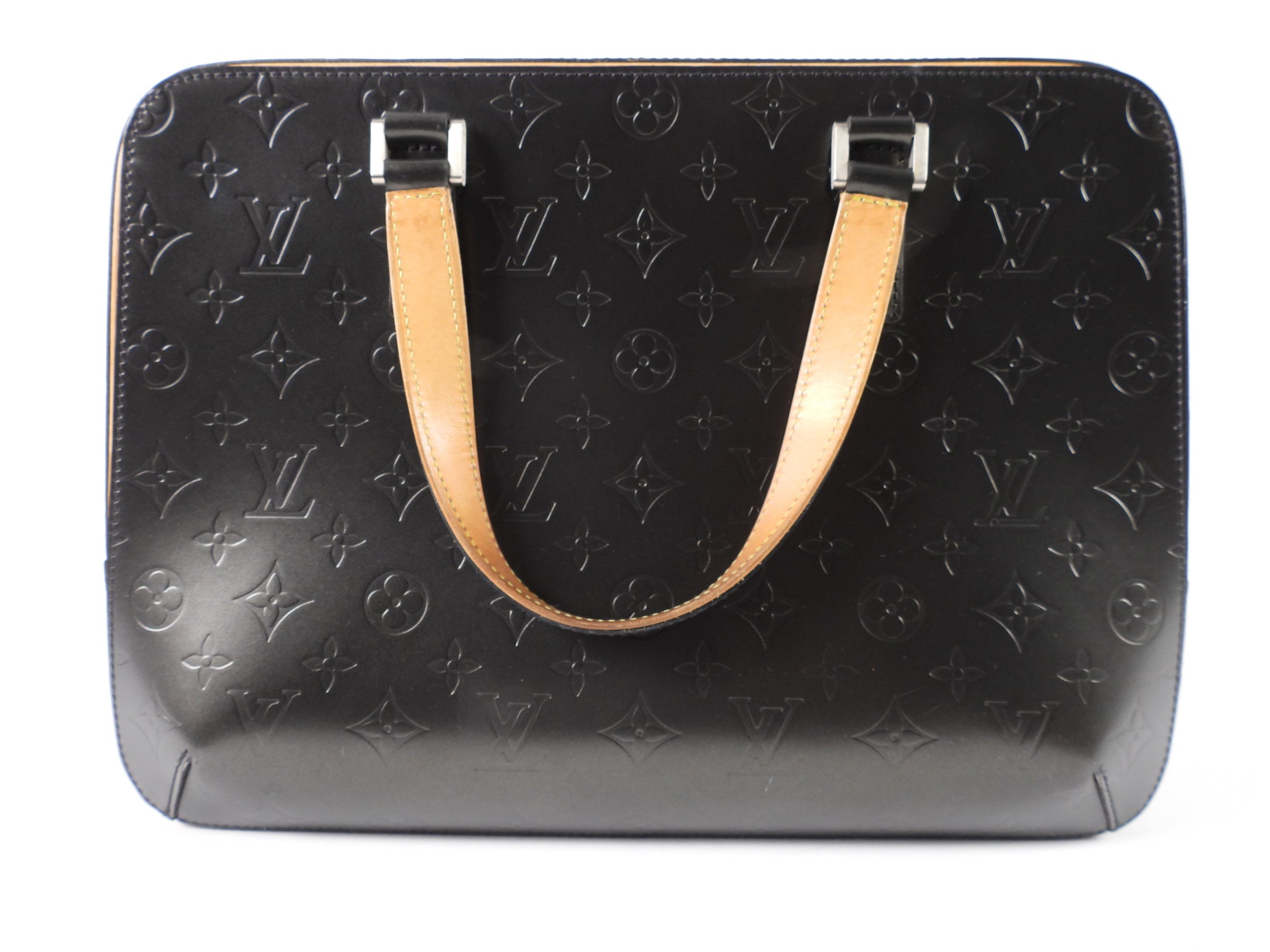 Louis Vuitton Vintage 2002 Mat Malden Charcoal Grey Handbag