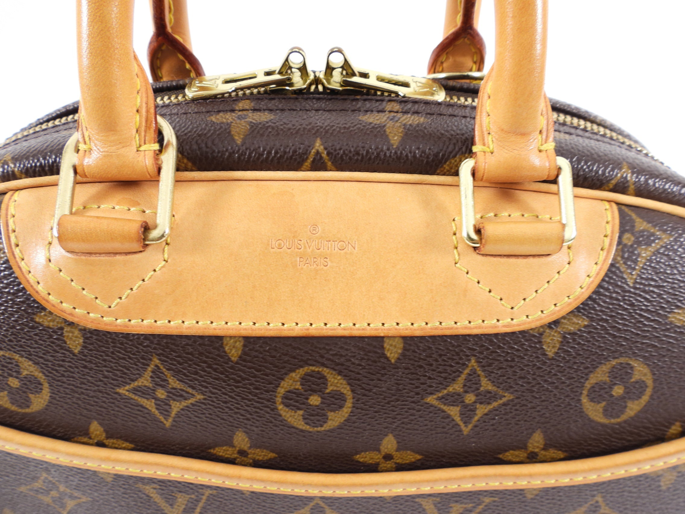 Louis Vuitton Monogram Trouville Small Bowler Bag