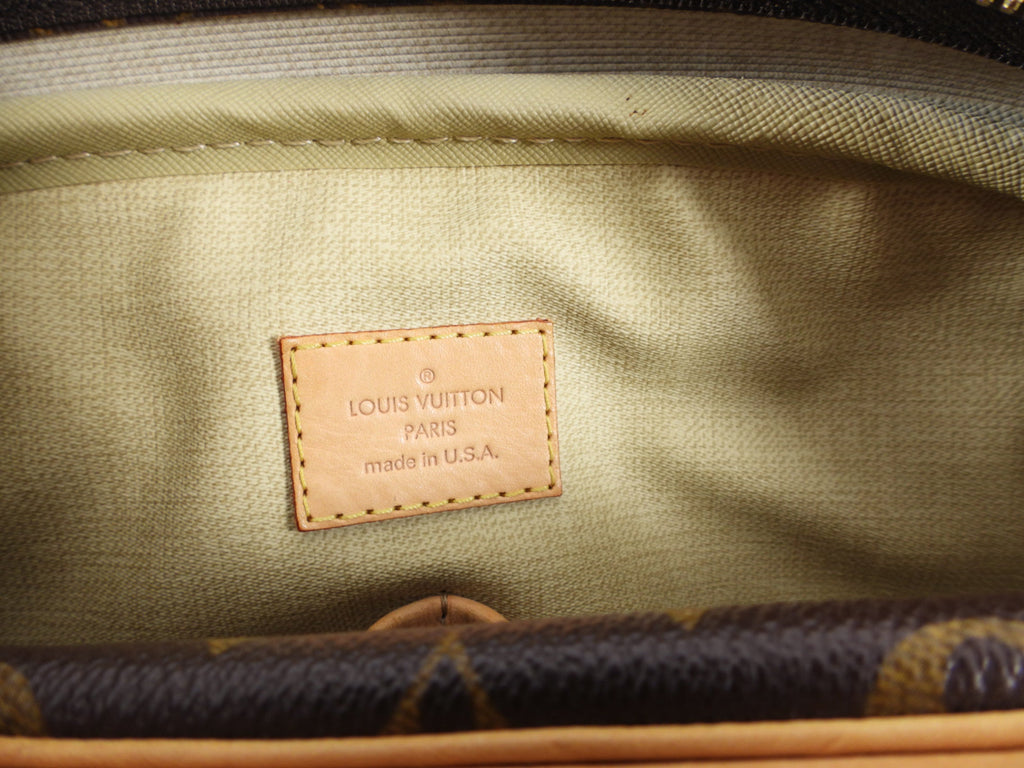 Louis Vuitton Monogram Trouville Small Bowler Bag