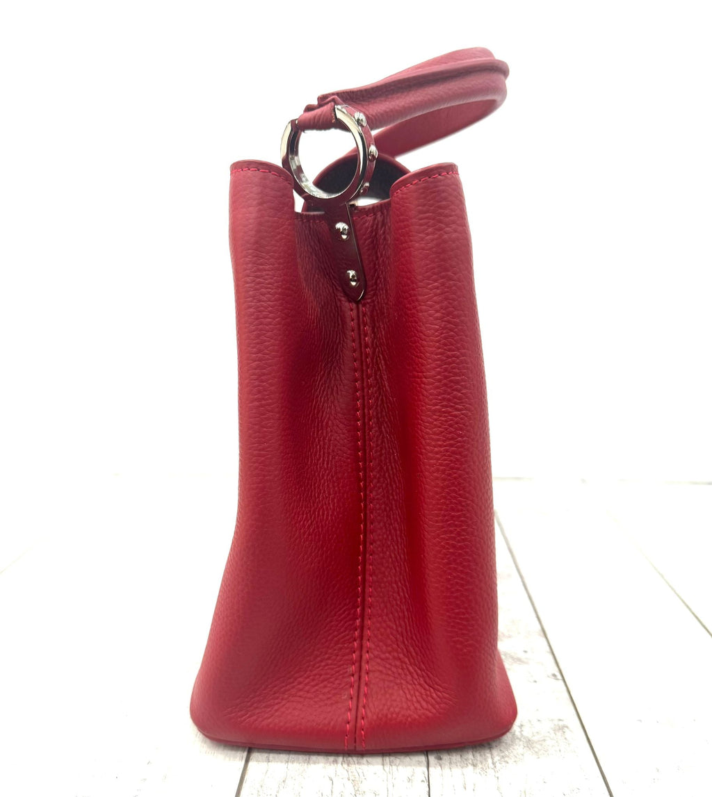 LOUIS VUITTON VEAU CASHMERE MM CHERRY BAG