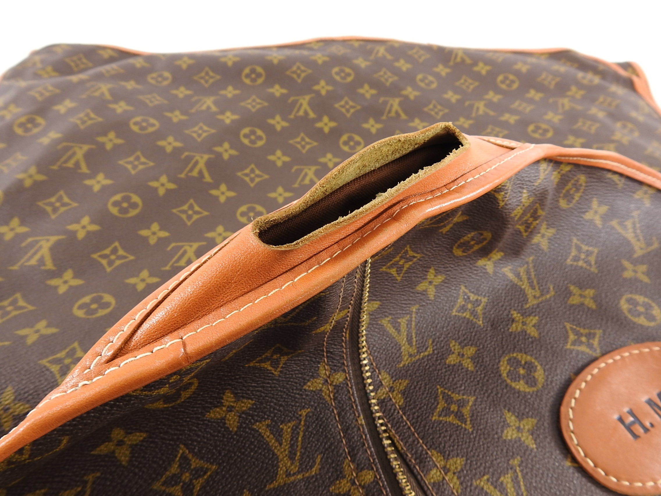 Louis Vuitton Vintage Monogram Garment Bag Suit Cover