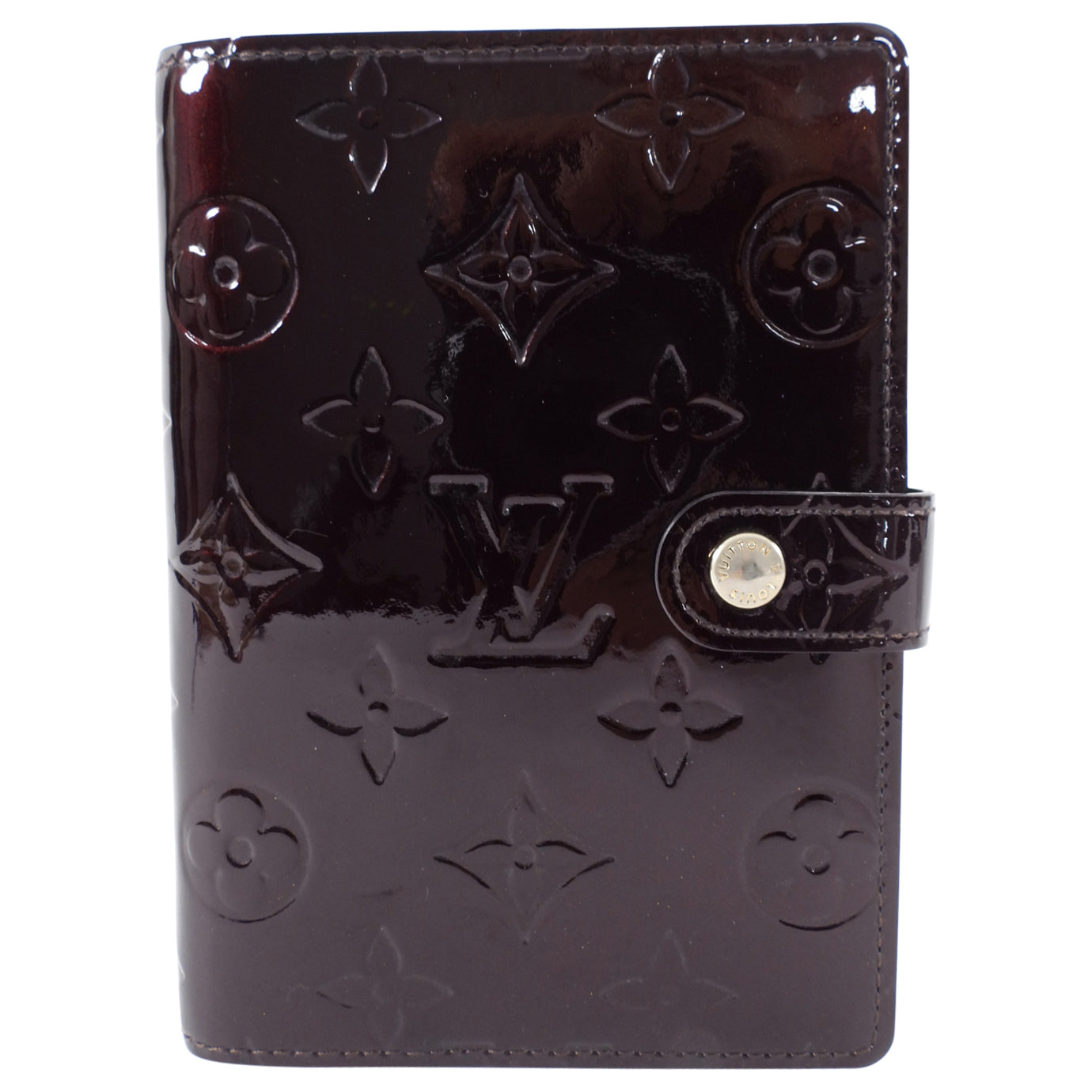 Louis Vuitton Amarante Vernis Agenda Organizer Cover