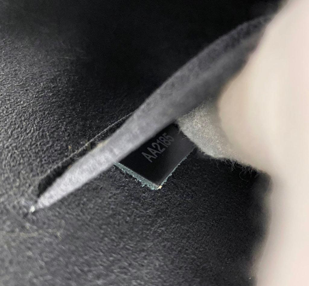 Louis Vuitton Grey Anthracite Epi Alma BB Crossbody Bag