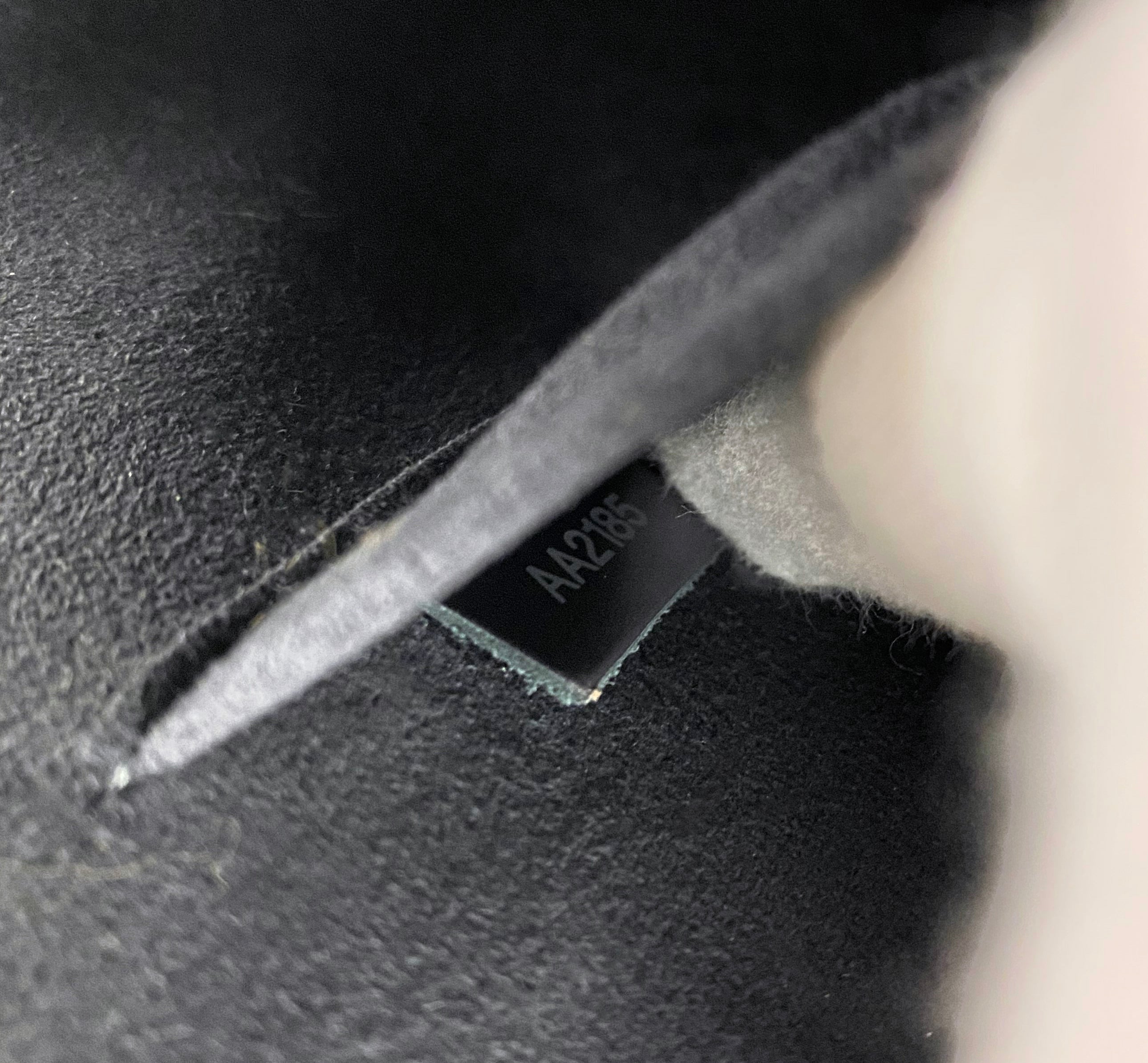 Louis Vuitton Grey Anthracite Epi Alma BB Crossbody Bag