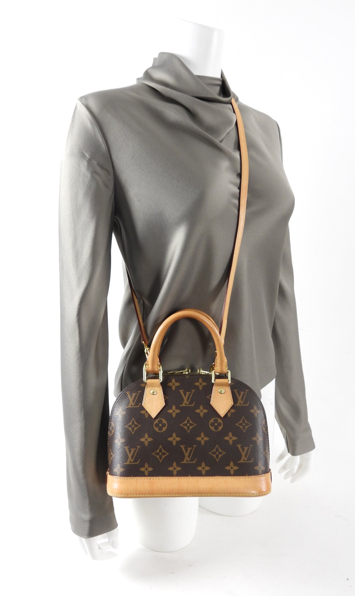 Louis Vuitton Monogram Alma BB Crossbody Bag