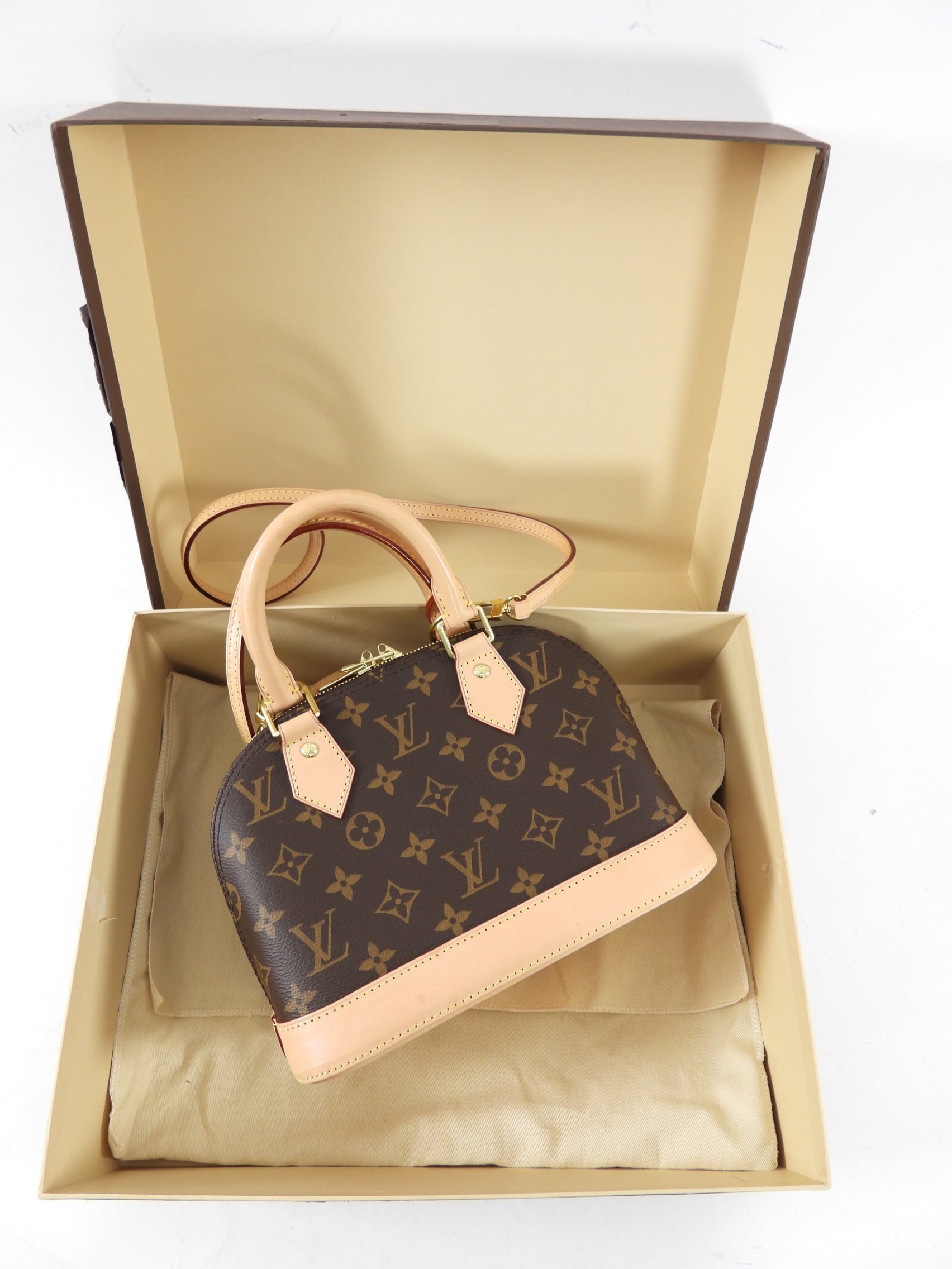 Louis Vuitton Monogram Alma BB Crossbody Bag