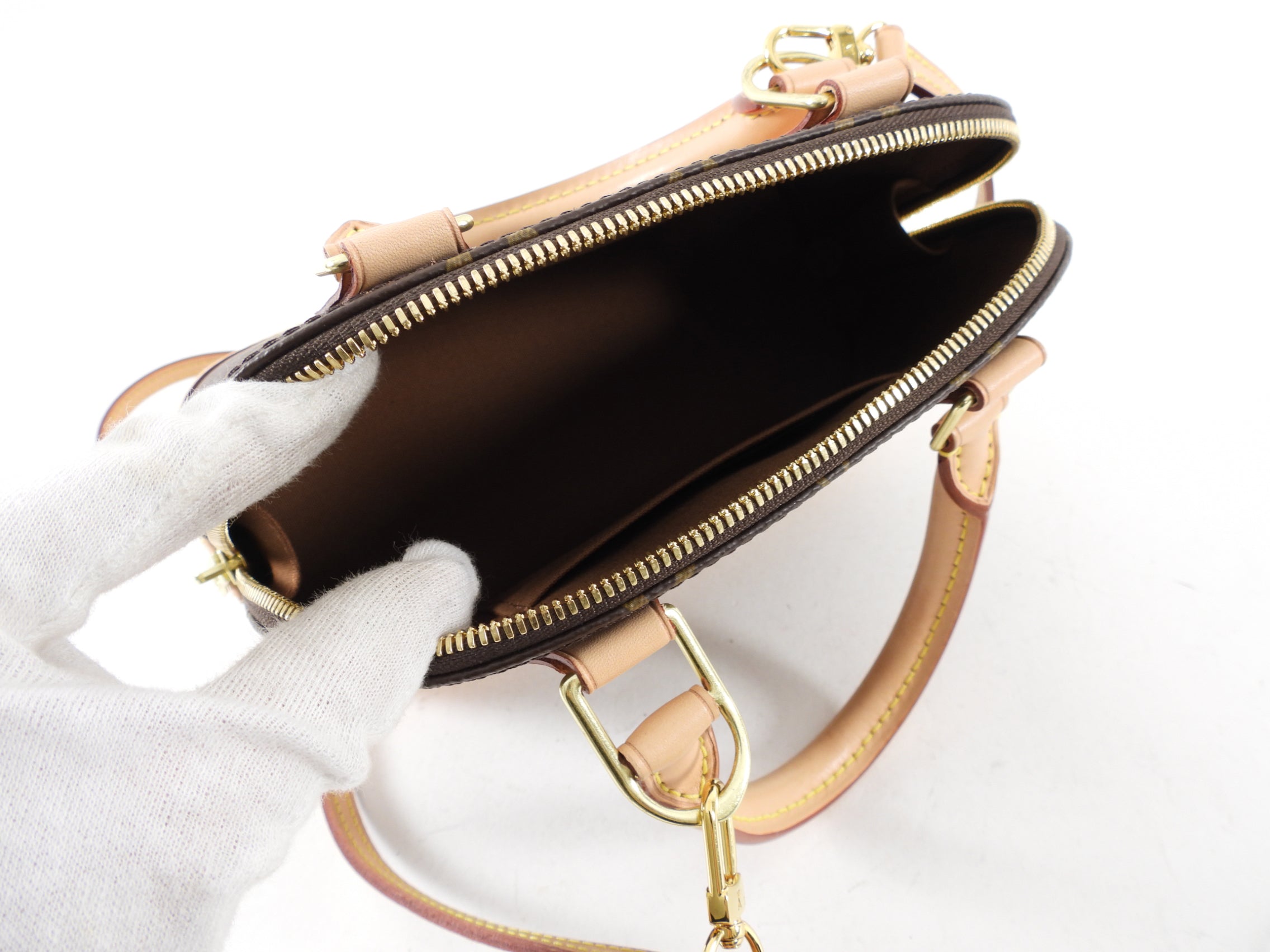 Louis Vuitton Monogram Alma BB Crossbody Bag