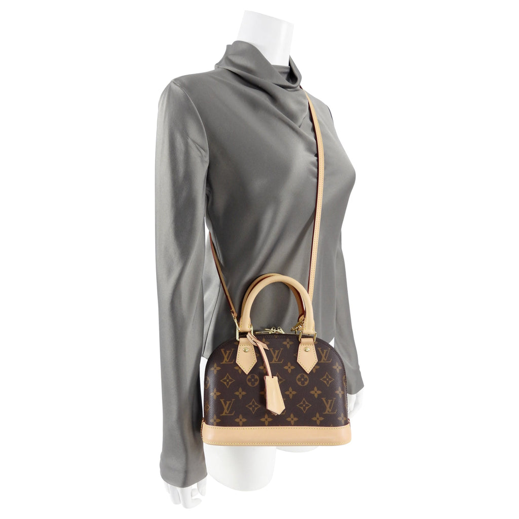 Louis Vuitton Monogram Alma BB Mini Crossbody Bag
