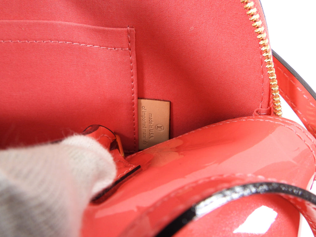 Louis Vuitton Hot Pink Vernis Alma BB Mini Bag