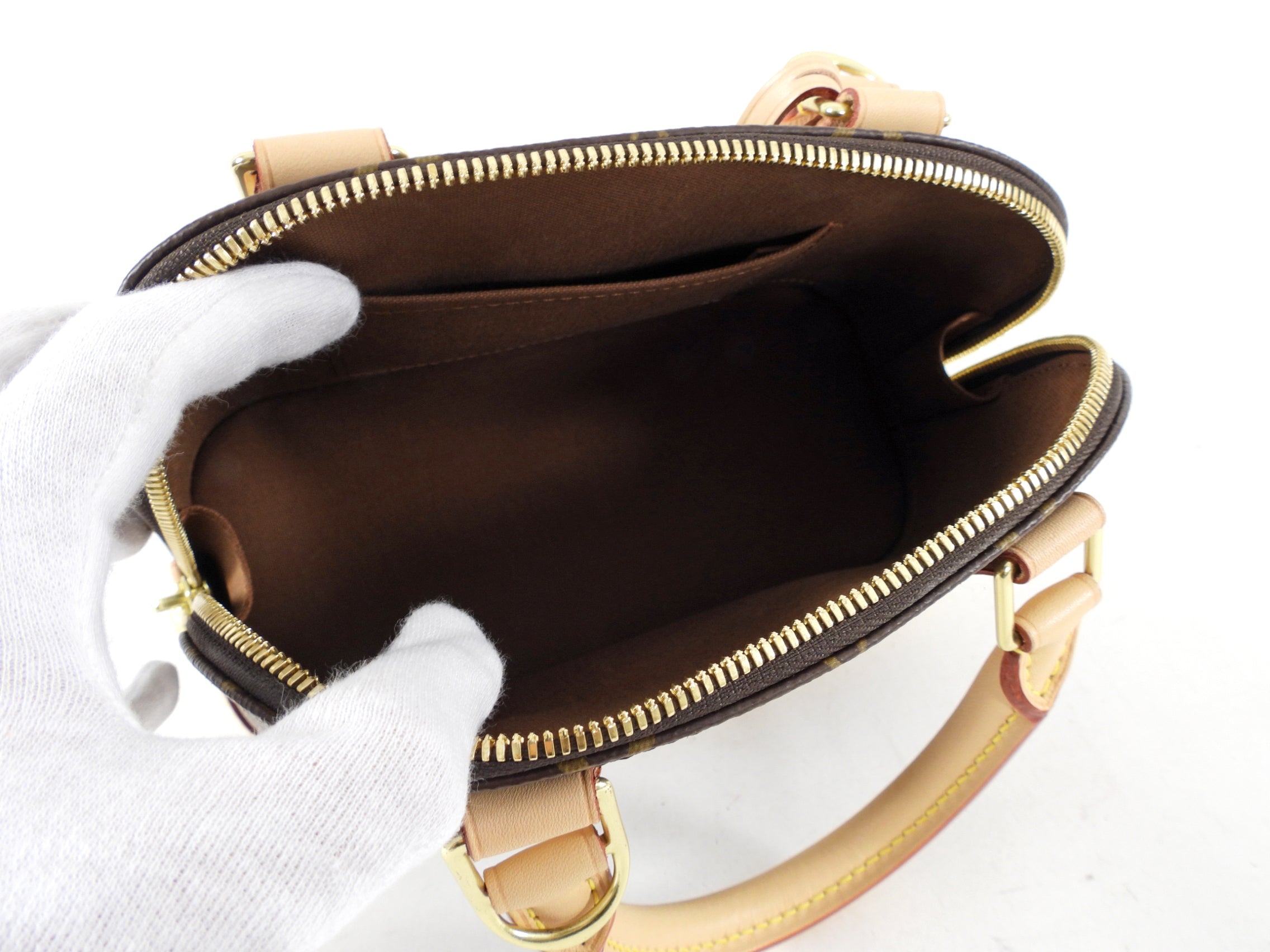 Louis Vuitton Monogram Alma BB Mini Crossbody Bag