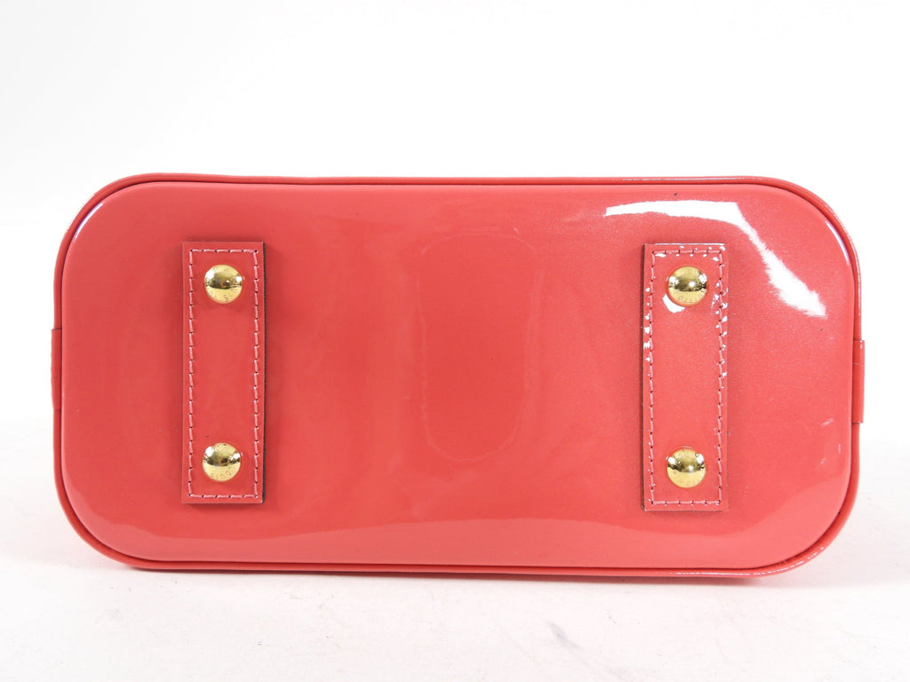 Louis Vuitton Hot Pink Vernis Alma BB Mini Bag