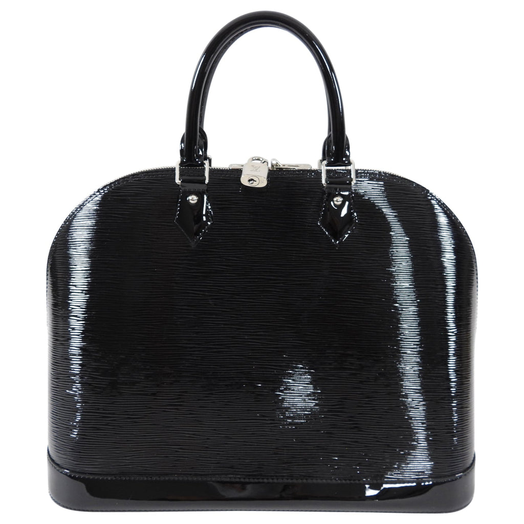 Louis Vuitton Black Epi Electric Alma GM Bag
