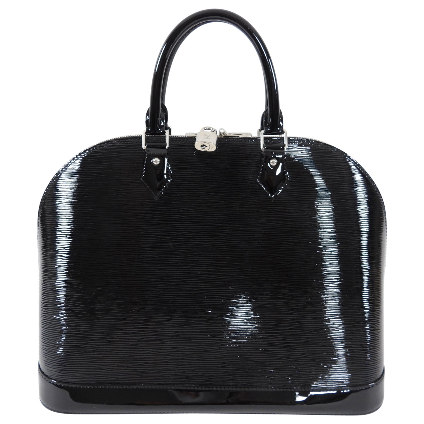 Louis Vuitton Black Epi Electric Alma GM Bag