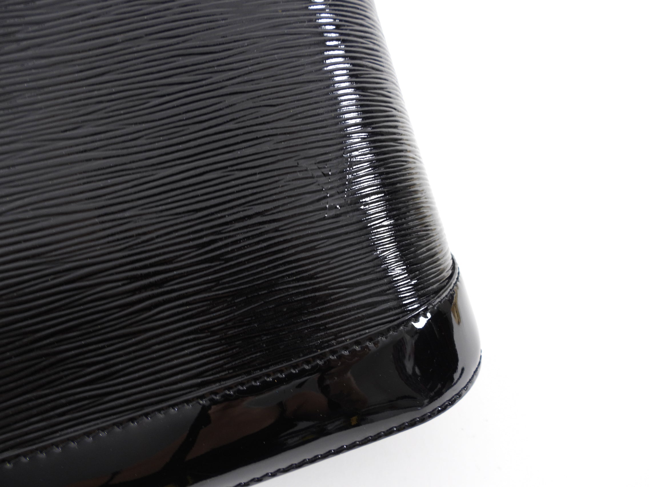 Louis Vuitton Black Epi Electric Alma GM Bag