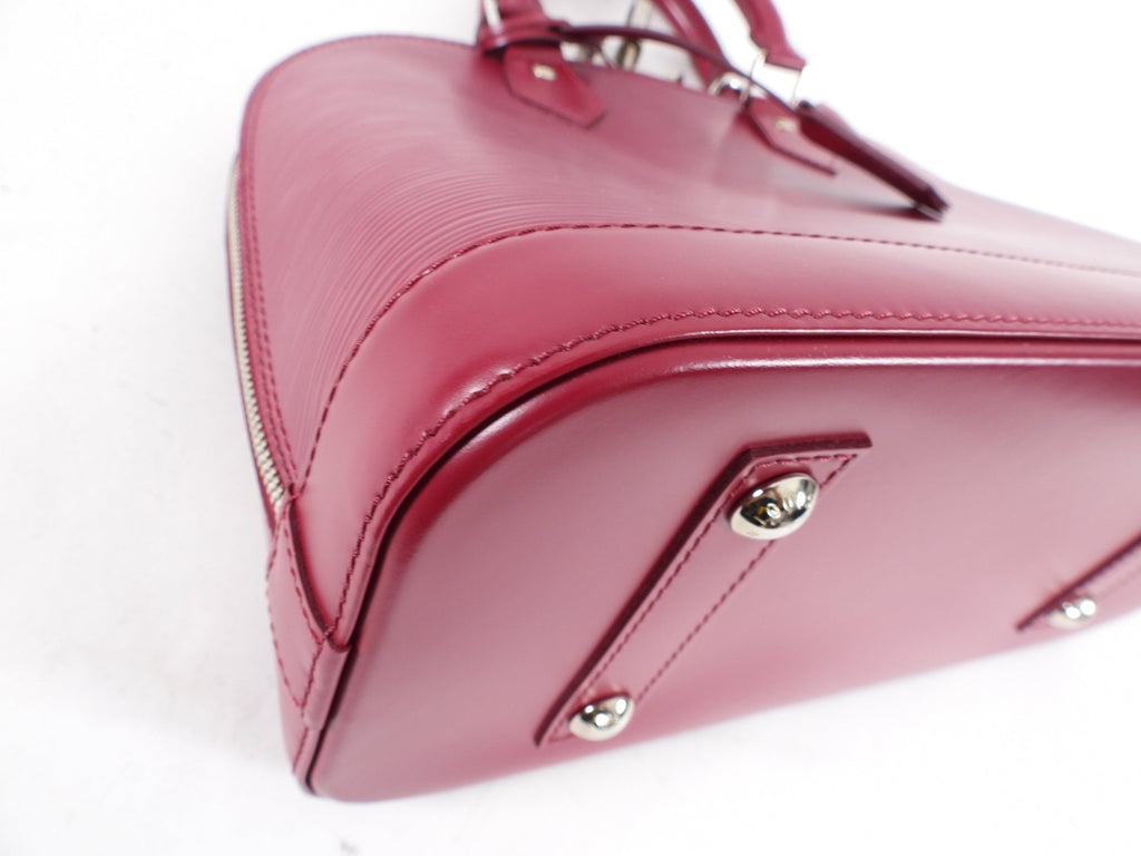 Louis Vuitton Fuchsia Epi Leather Alma PM Bag