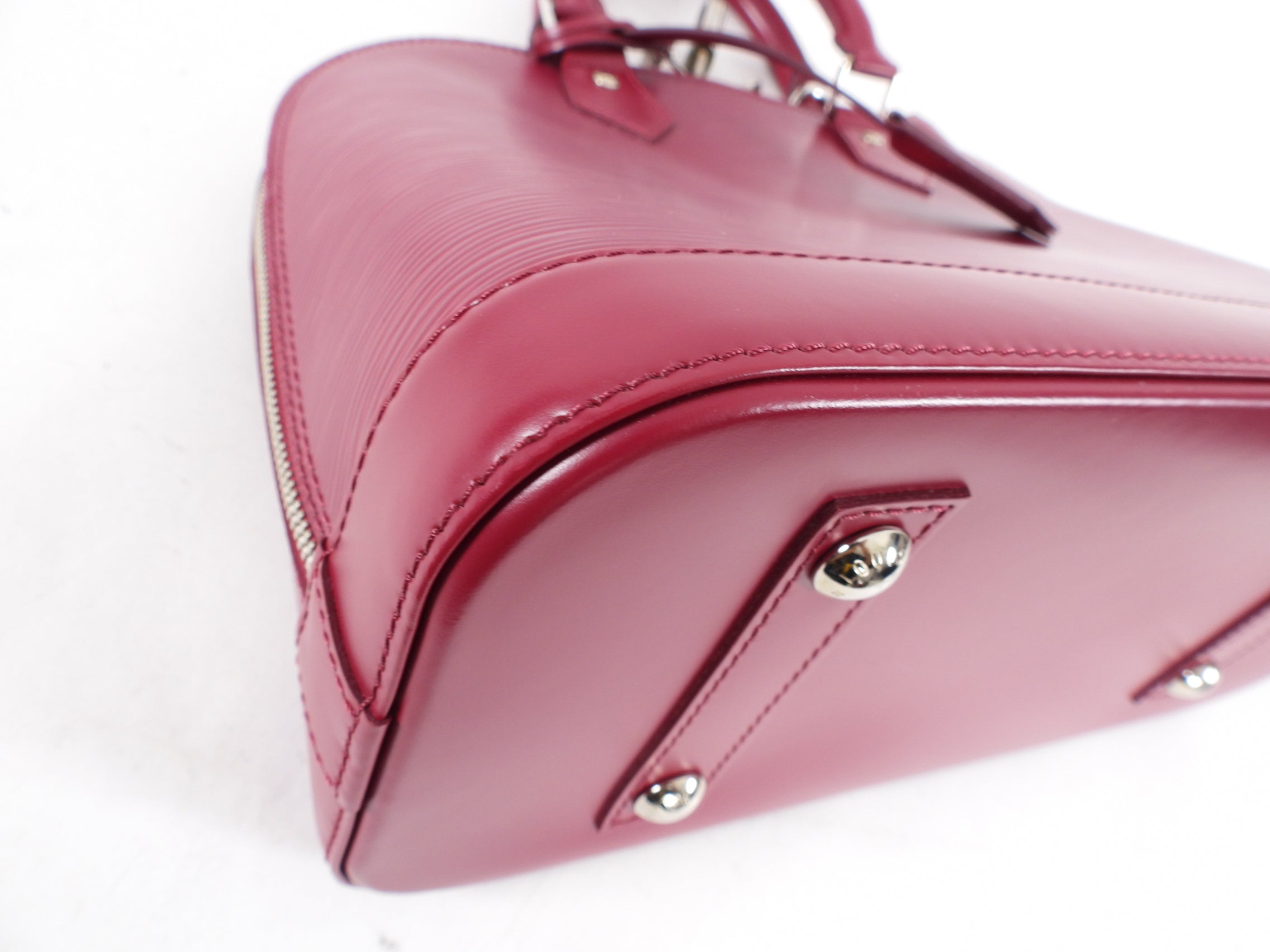 Louis Vuitton Fuchsia Epi Leather Alma PM Bag