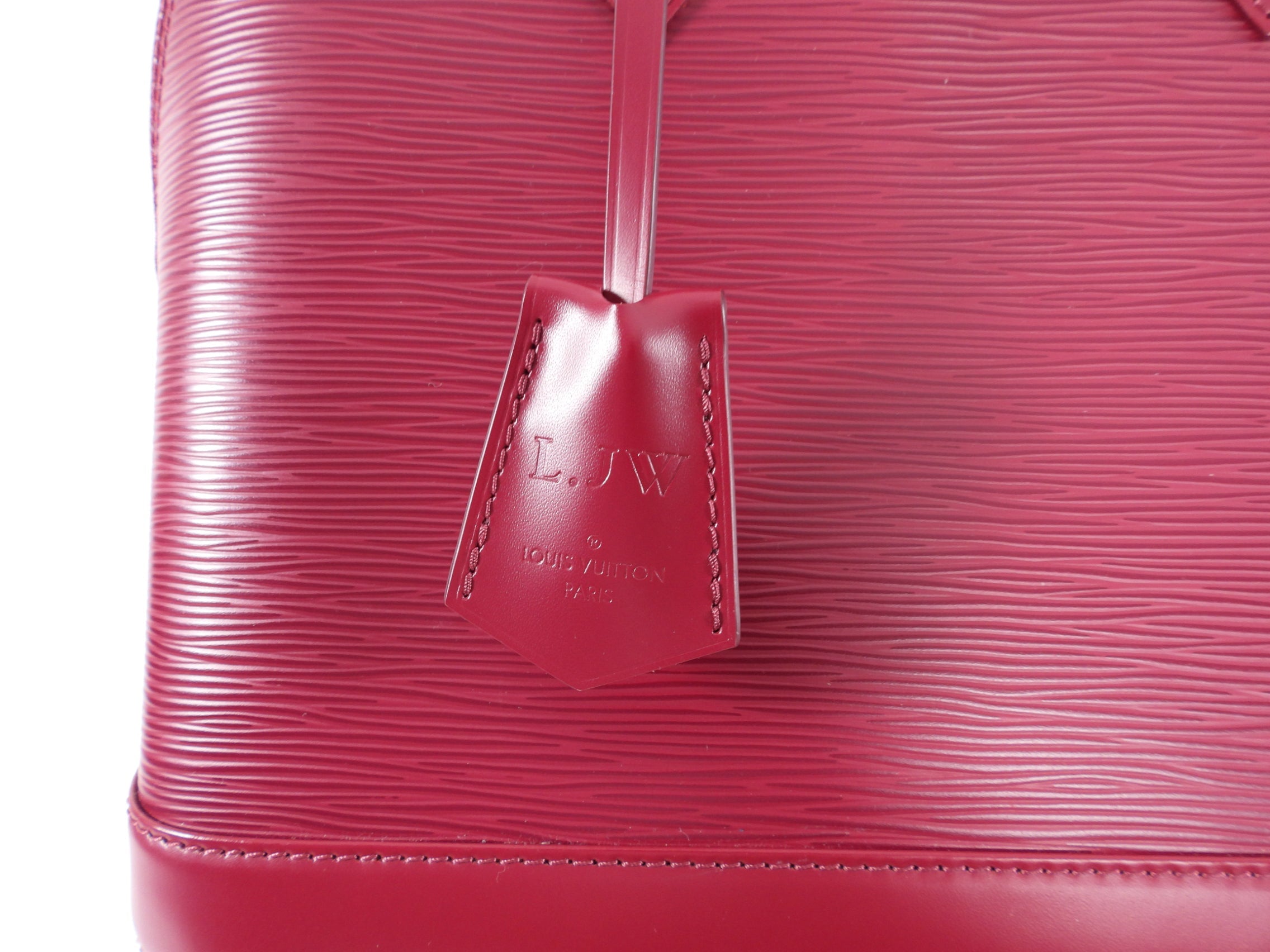 Louis Vuitton Fuchsia Epi Leather Alma PM Bag