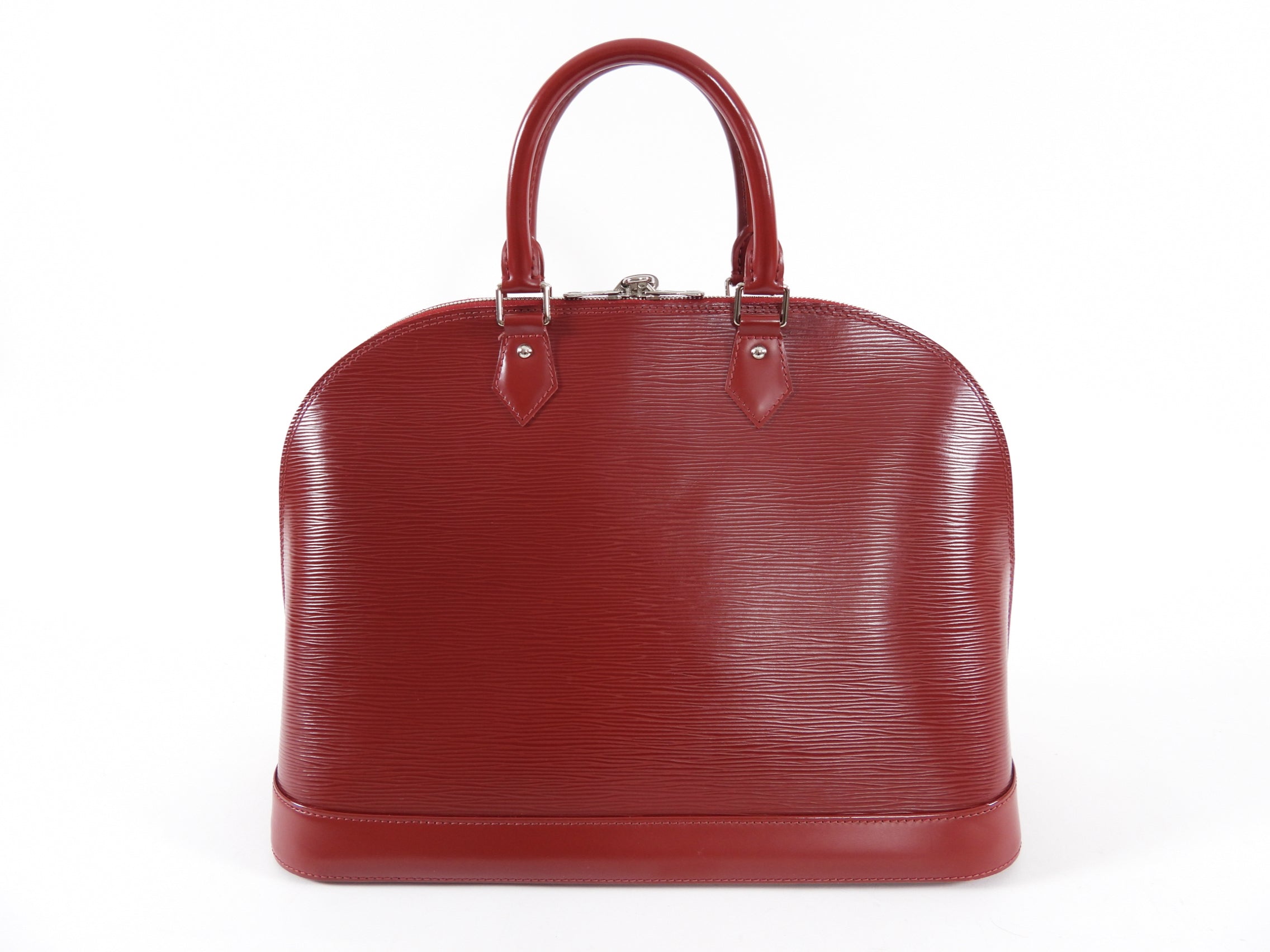 Louis Vuitton Carmine Epi Alma GM Bag