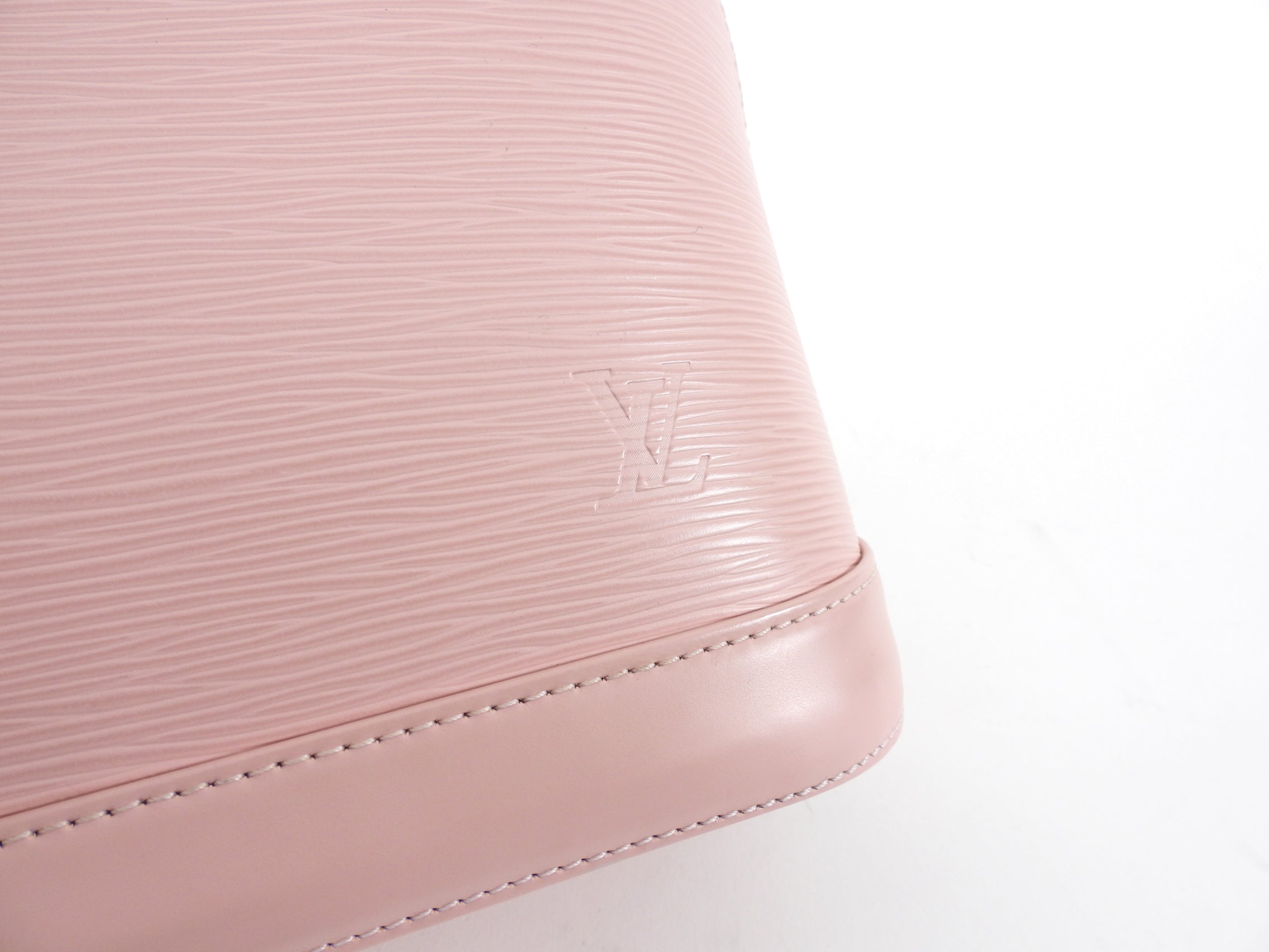 Louis Vuitton Light Pink Rose Ballerine Epi Alma PM with Charm
