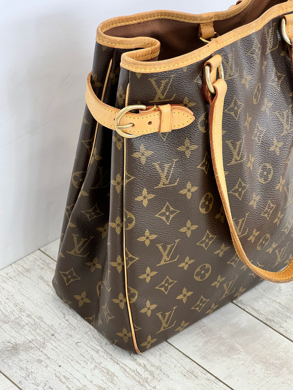 LOUIS VUITTON LV MONOGRAM BATIGNOLLES VERTICAL VINTAGE BAG