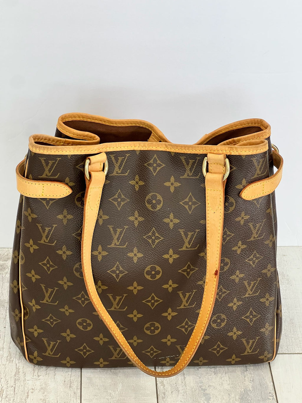 LOUIS VUITTON LV MONOGRAM BATIGNOLLES VERTICAL VINTAGE BAG