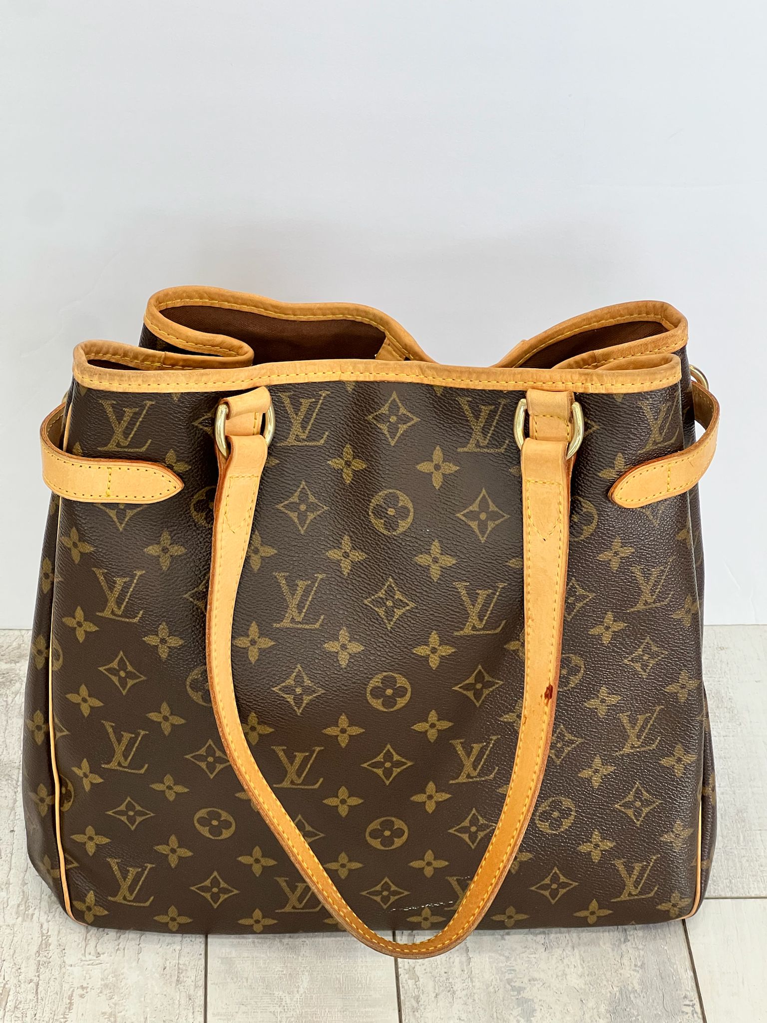 LOUIS VUITTON LV MONOGRAM BATIGNOLLES VERTICAL VINTAGE BAG