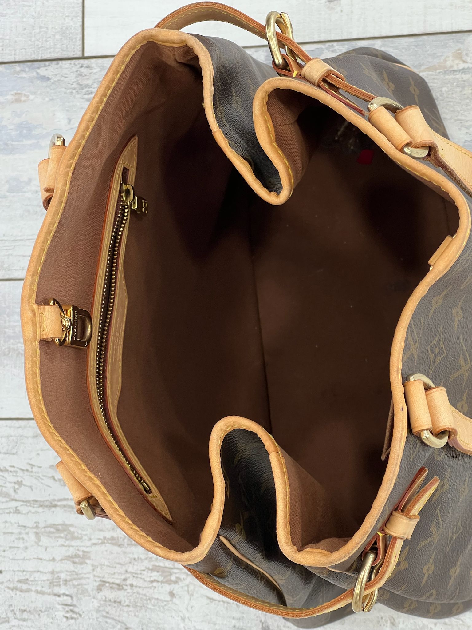 LOUIS VUITTON LV MONOGRAM BATIGNOLLES VERTICAL VINTAGE BAG