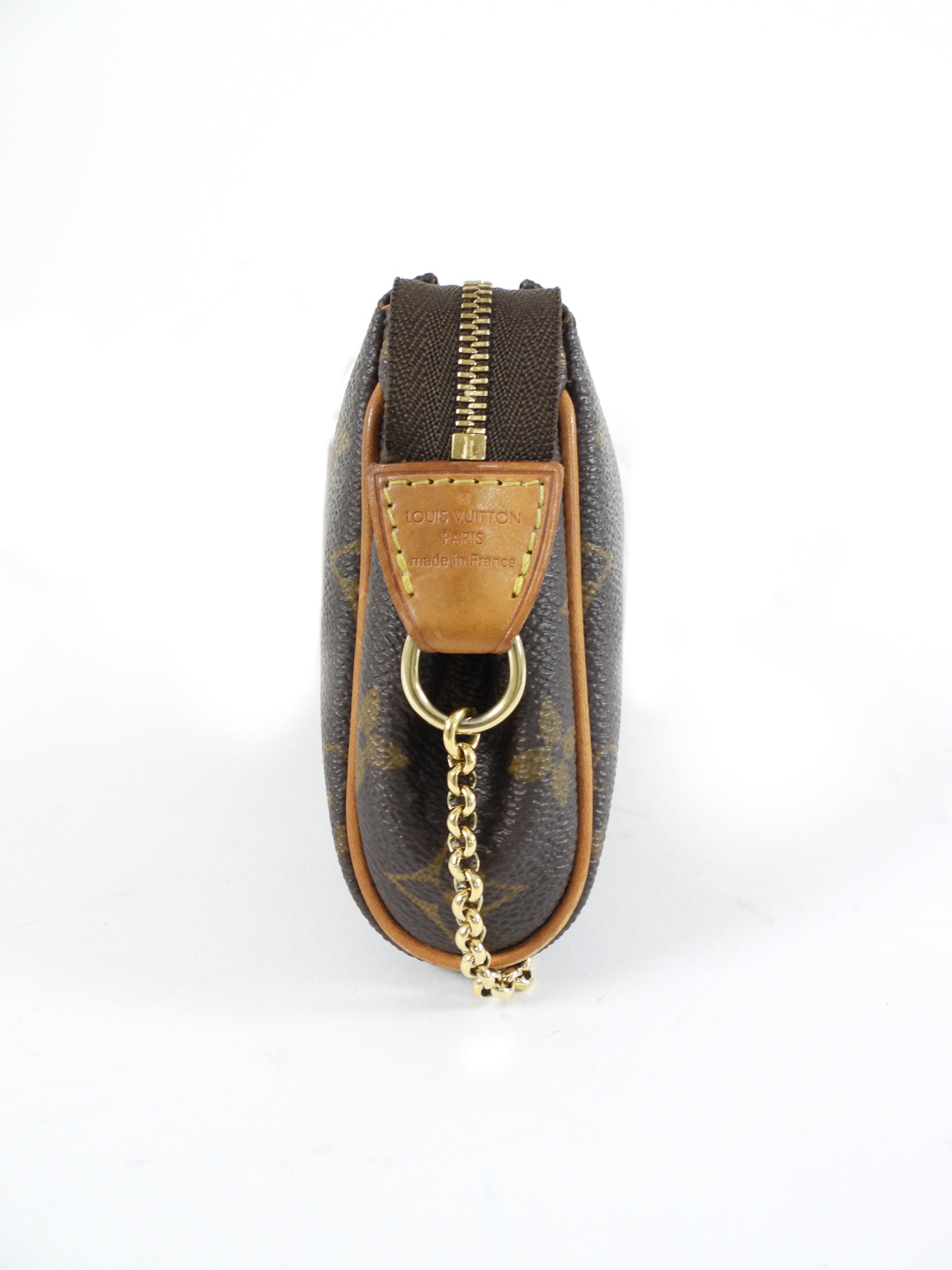 Louis Vuitton Monogram Coated Canvas Eva Chain Clutch
