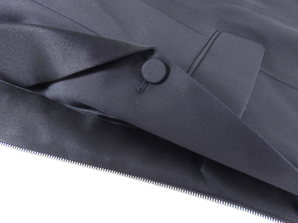 Louis Vuitton Black Zip Tuxedo Blazer - FR40 / USA 8