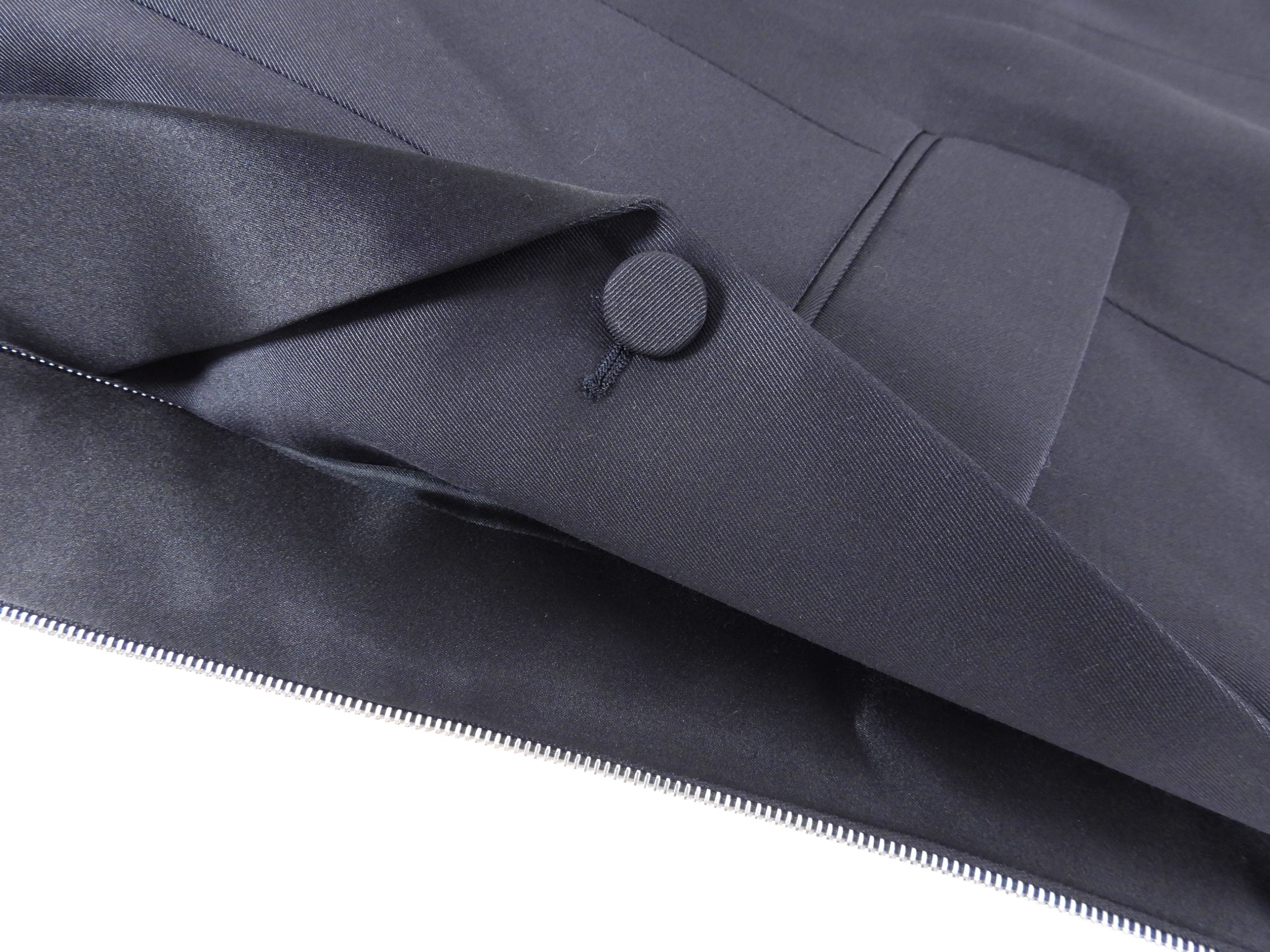 Louis Vuitton Black Zip Tuxedo Blazer - FR40 / USA 8