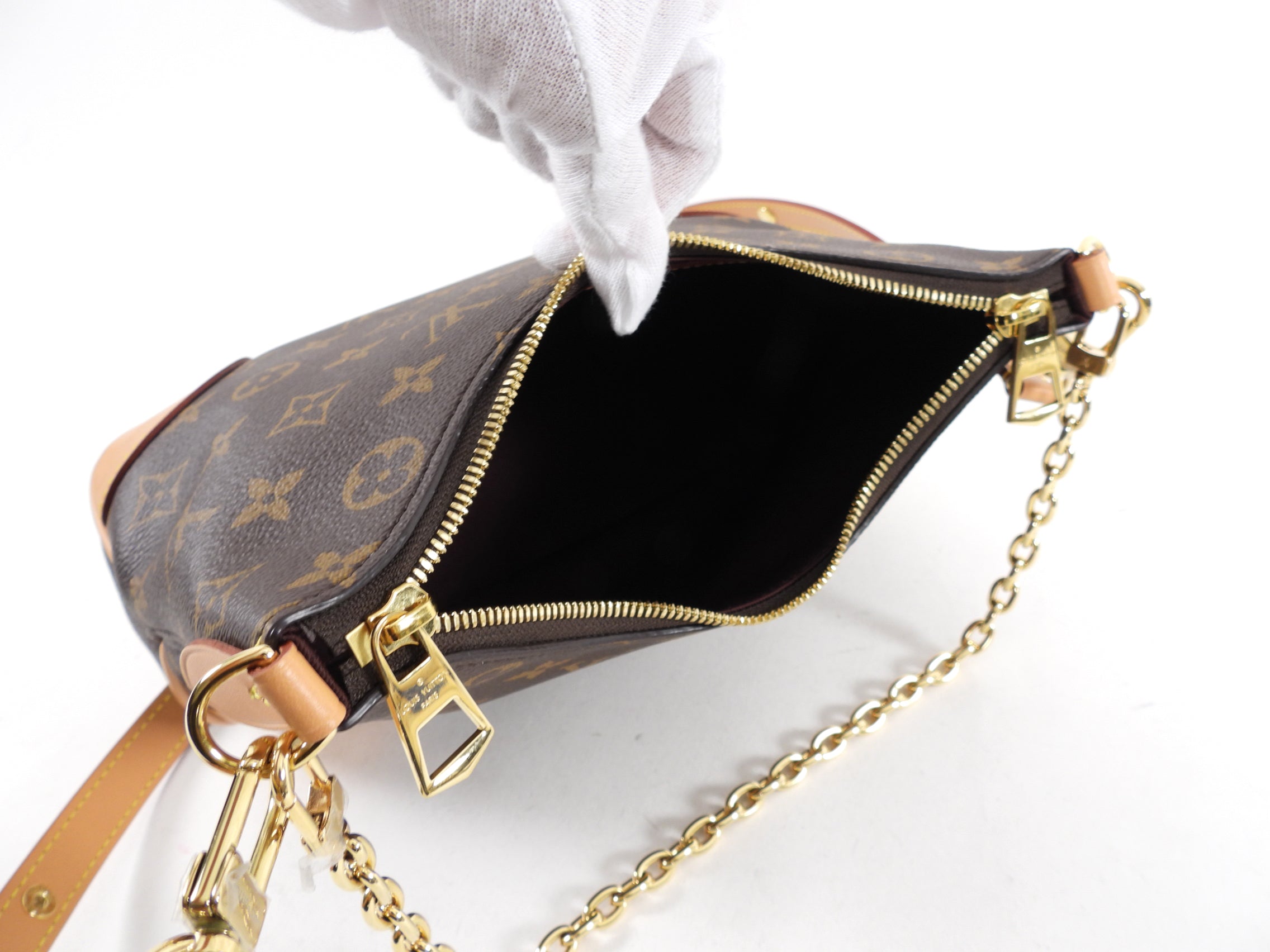 Louis Vuitton Monogram Canvas Boulogne Two Way Chain Bag