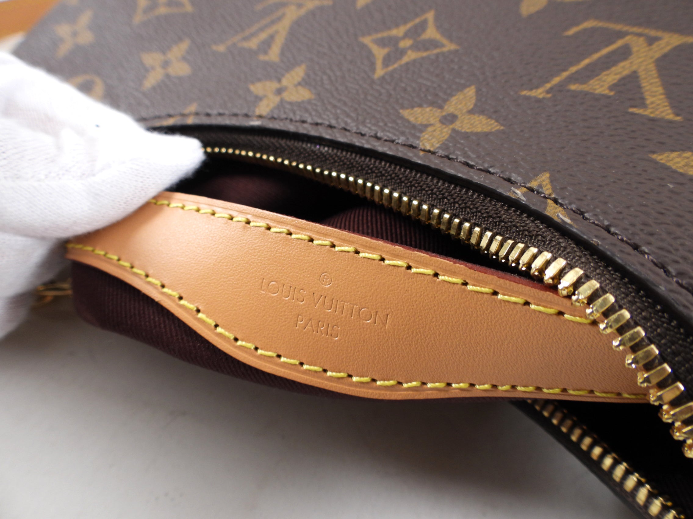 Louis Vuitton Monogram Canvas Boulogne Two Way Chain Bag