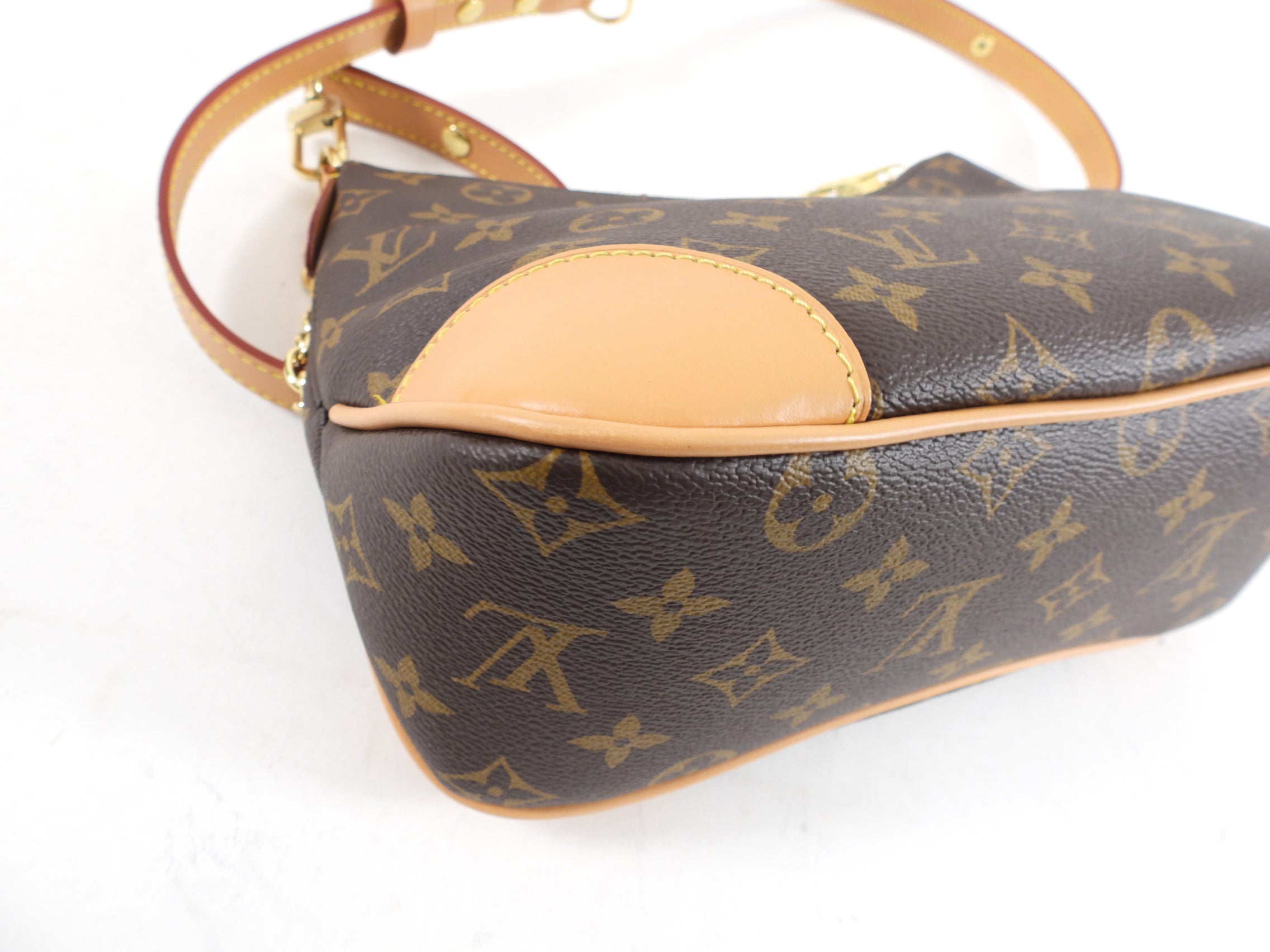 Louis Vuitton Monogram Canvas Boulogne Two Way Chain Bag