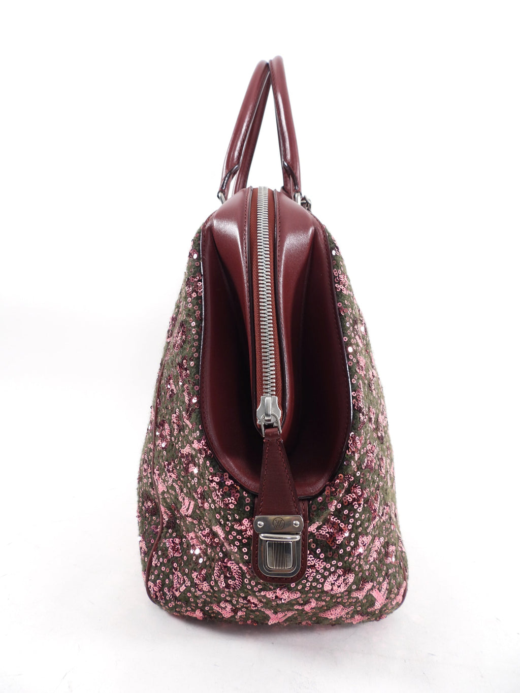 Louis Vuitton AW 20212 Limited Edition Burgundy Sequin Bag