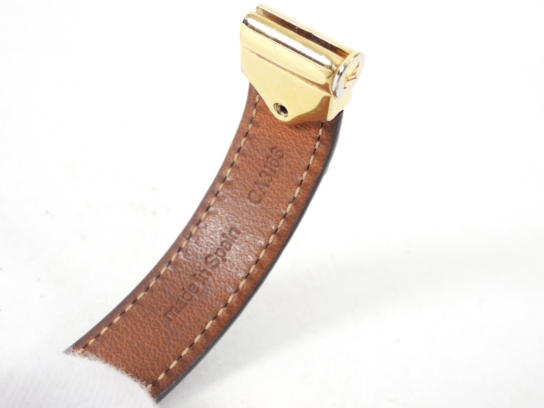 Louis Vuitton Nano Monogram Leather Bracelet