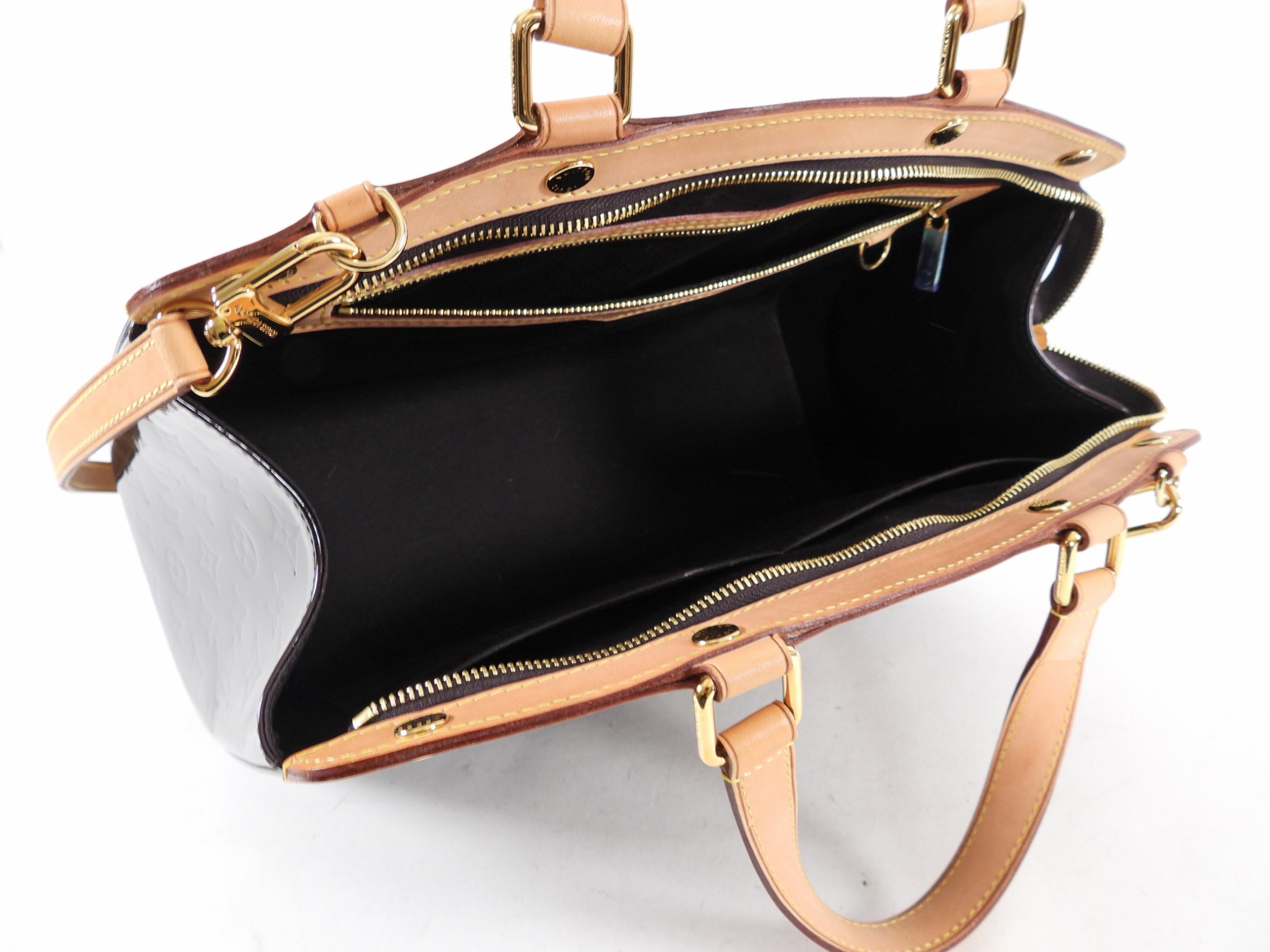 Louis Vuitton Vernis Amarante Brea GM Bag