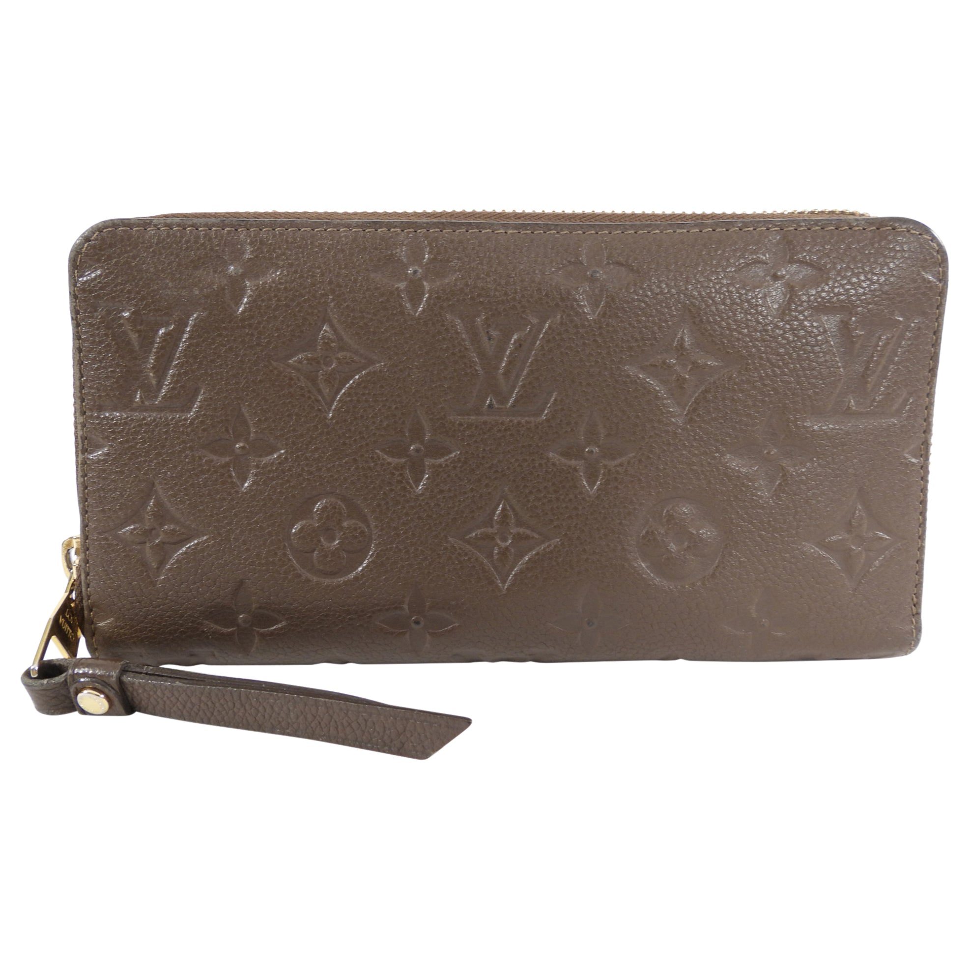 Louis Vuitton Brown Ombre Portefeuille Secret Empreinte Wallet