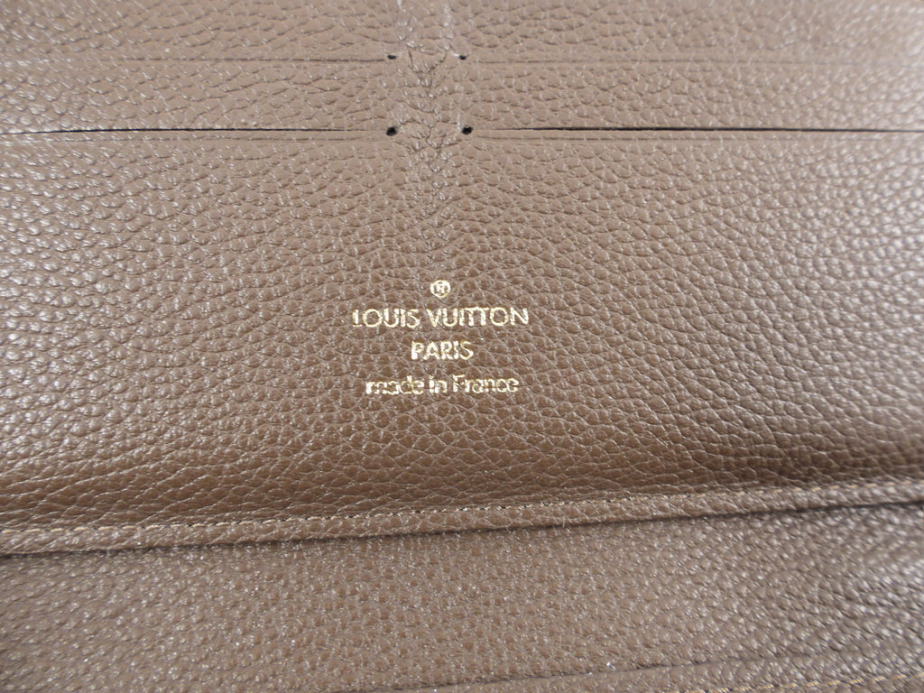 Louis Vuitton Brown Ombre Portefeuille Secret Empreinte Wallet