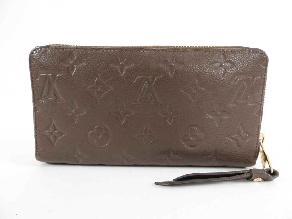 Louis Vuitton Brown Ombre Portefeuille Secret Empreinte Wallet