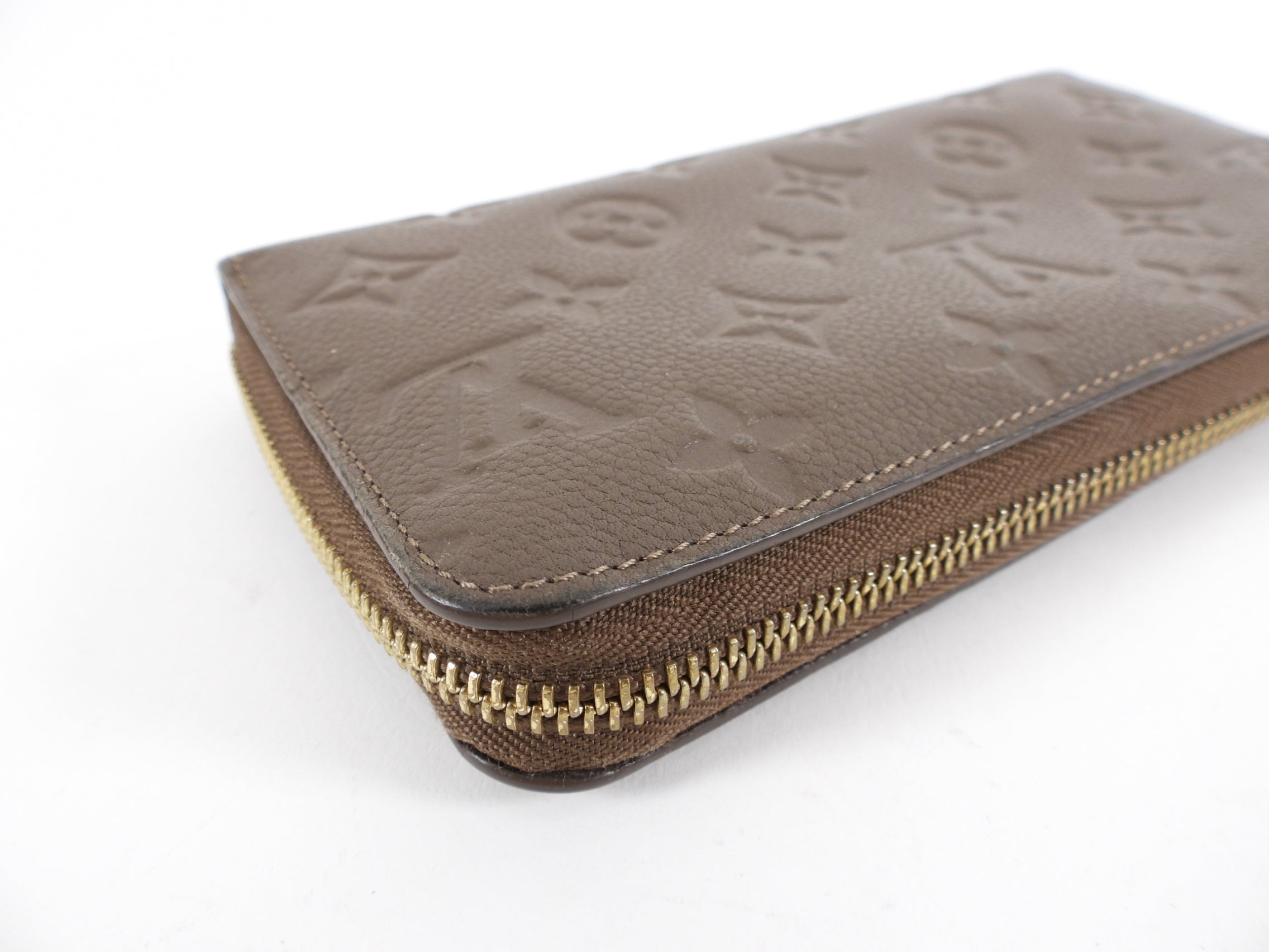 Louis Vuitton Brown Ombre Portefeuille Secret Empreinte Wallet