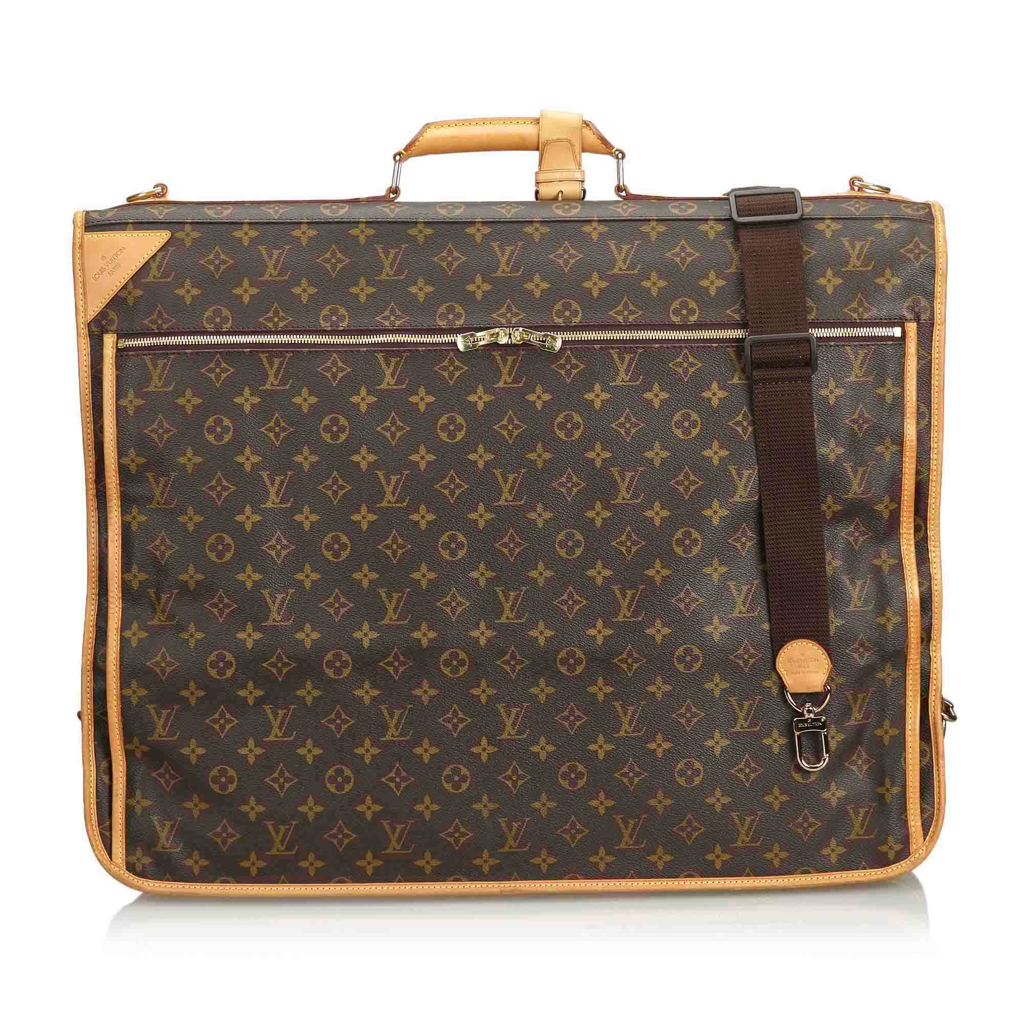 Louis Vuitton Vintage 1991 Monogram Portable Cabine Travel Garment Bag