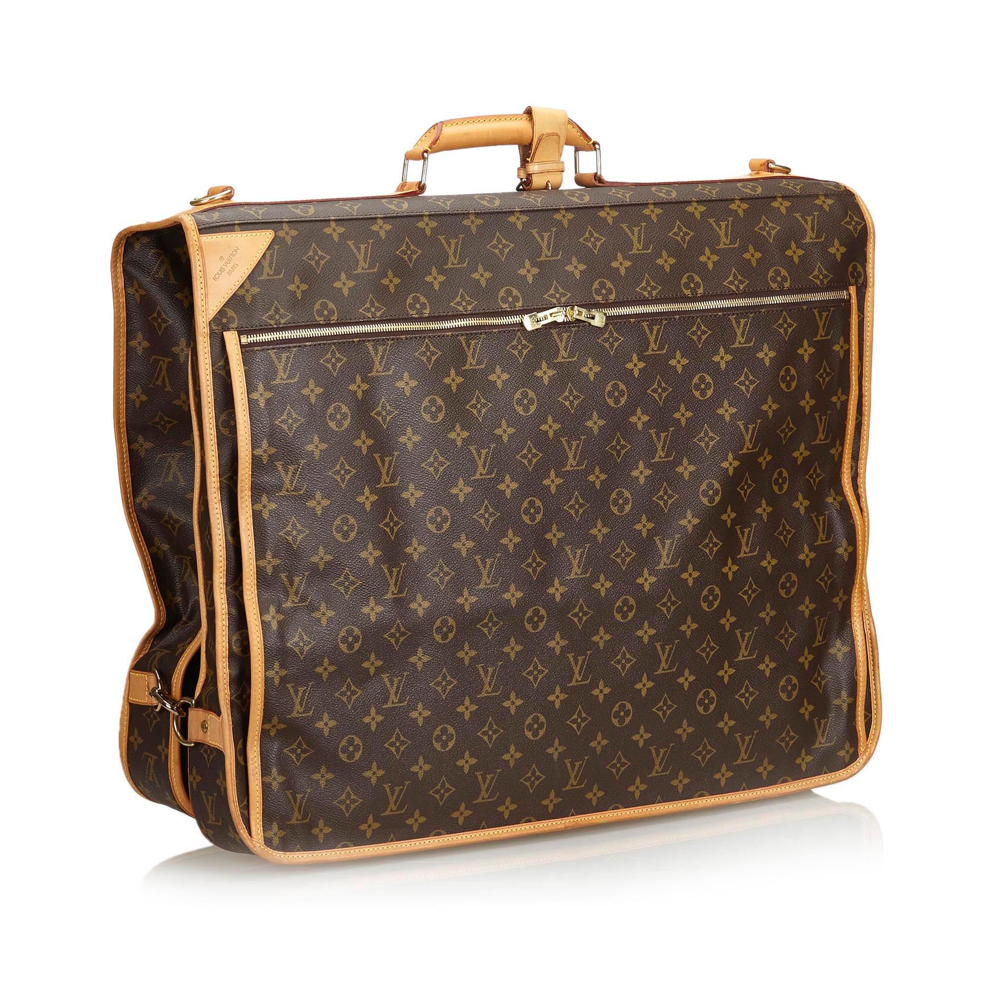 Louis Vuitton Vintage 1991 Monogram Portable Cabine Travel Garment Bag