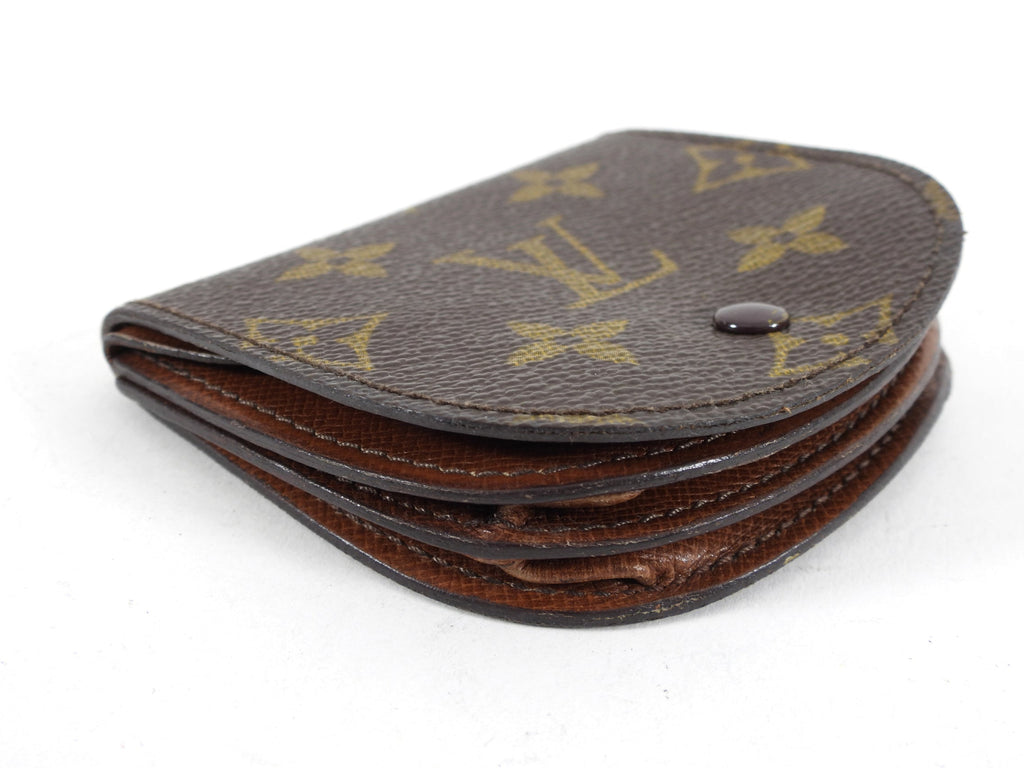 Louis Vuitton Vintage Porte Monnaie Gousset Coin Wallet