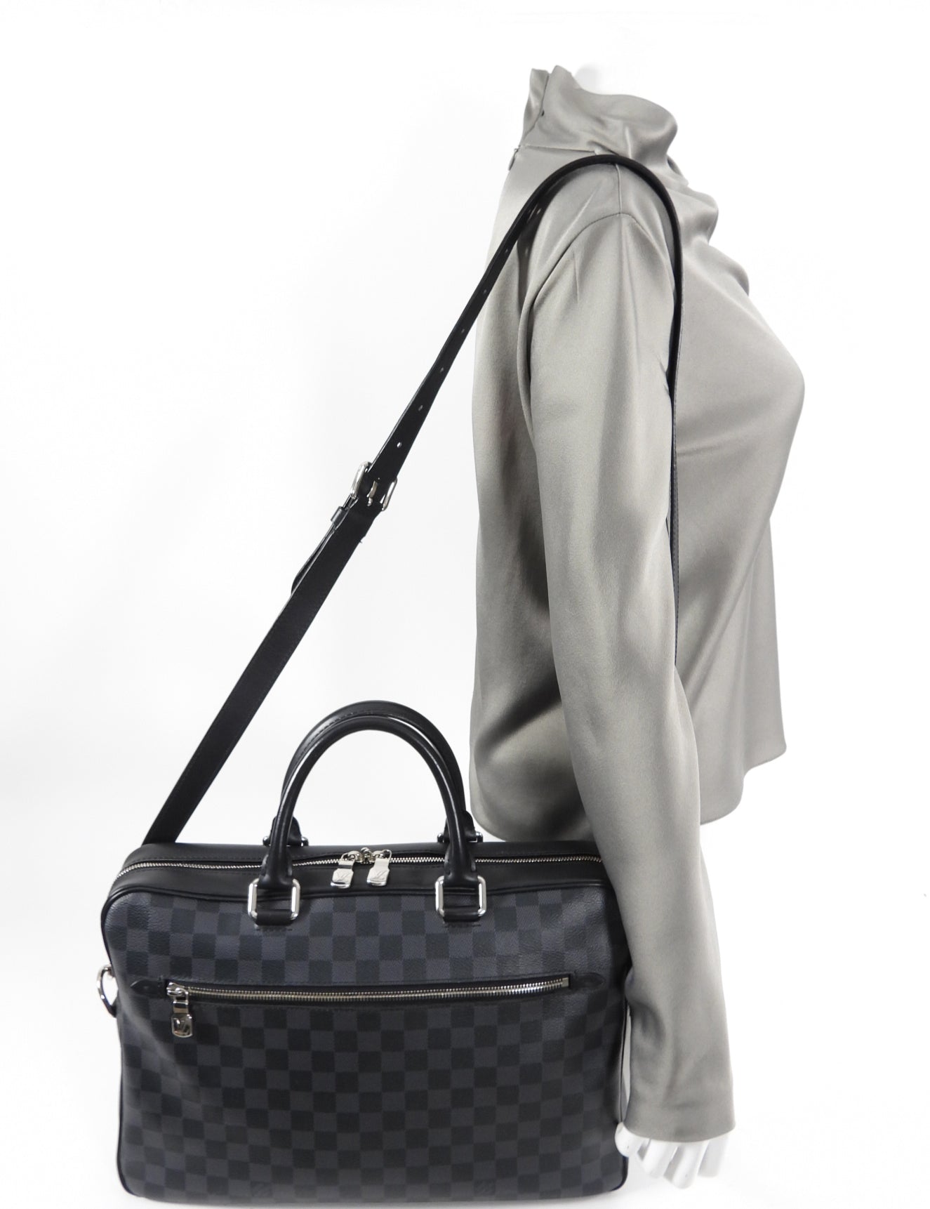 Louis Vuitton Damier Graphite Porte-Documents Business MM Bag