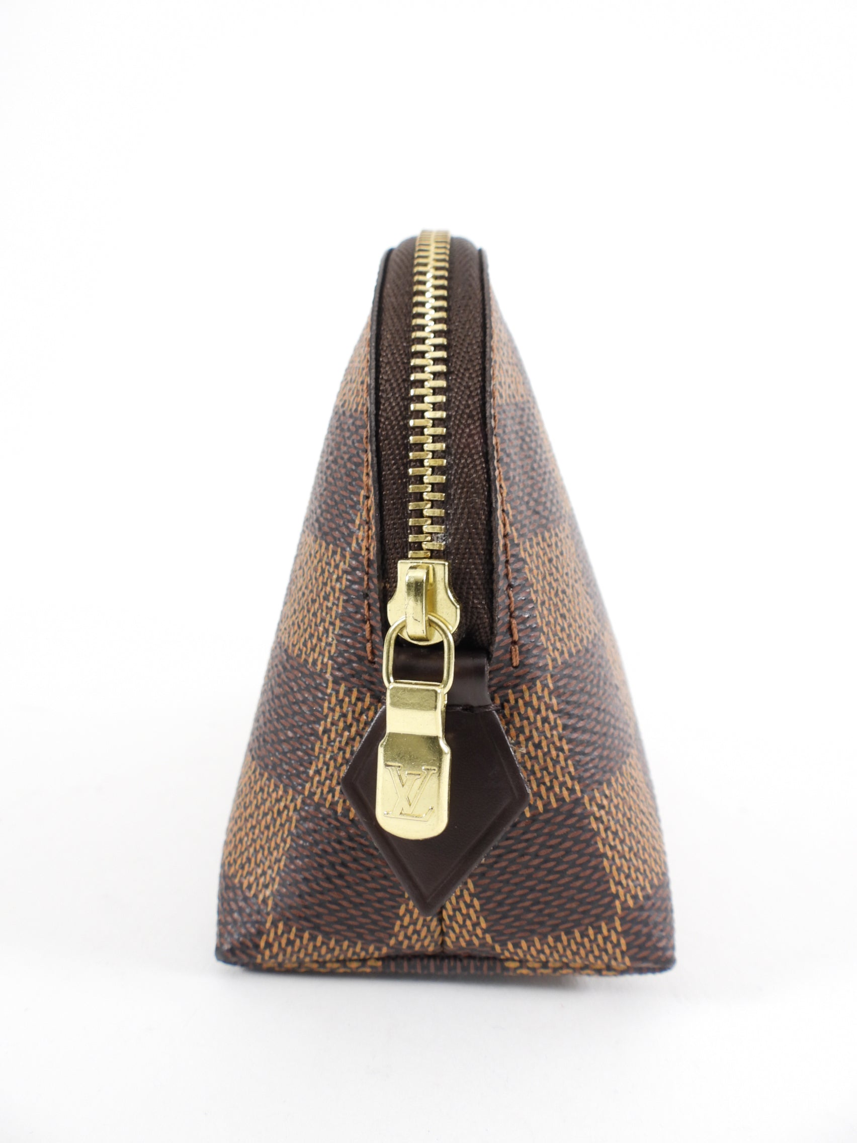 Louis Vuitton Damier Ebene Canvas Small Cosmetic Pouch