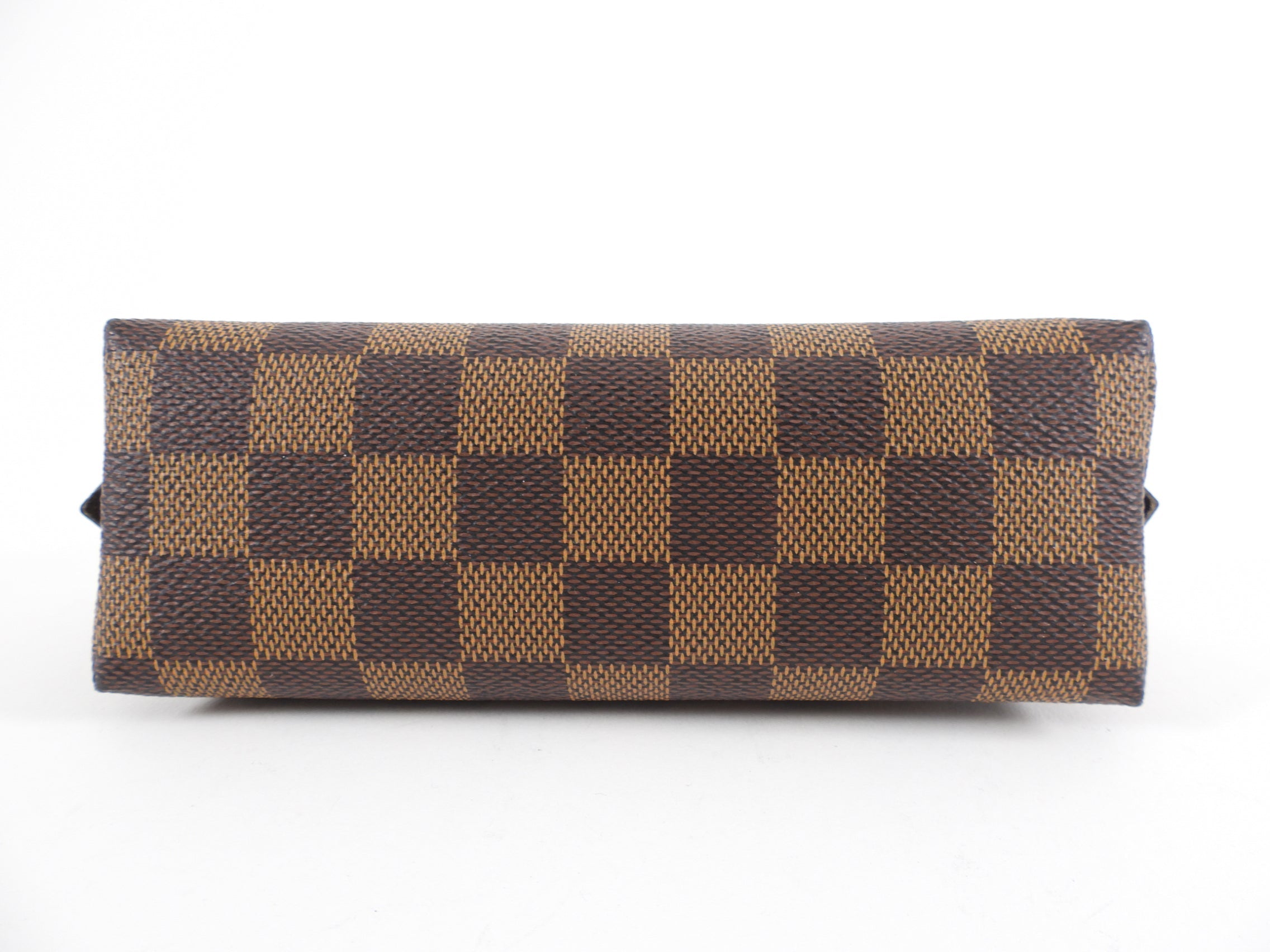 Louis Vuitton Damier Ebene Canvas Small Cosmetic Pouch