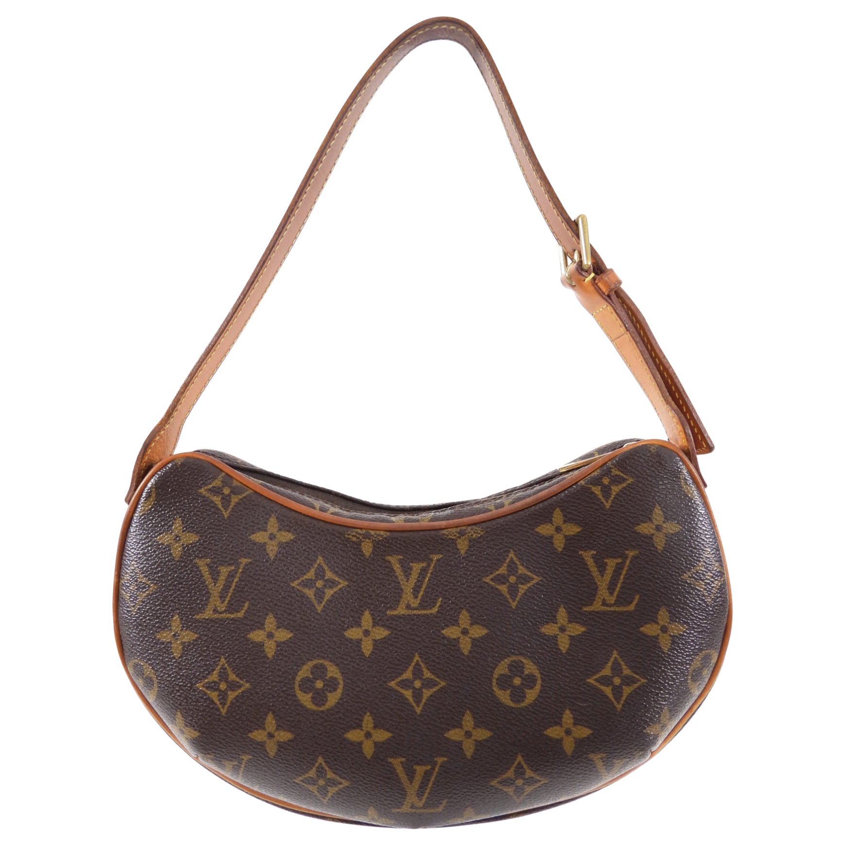 Louis Vuitton Monogram Canvas Croissant PM Baguette Bag