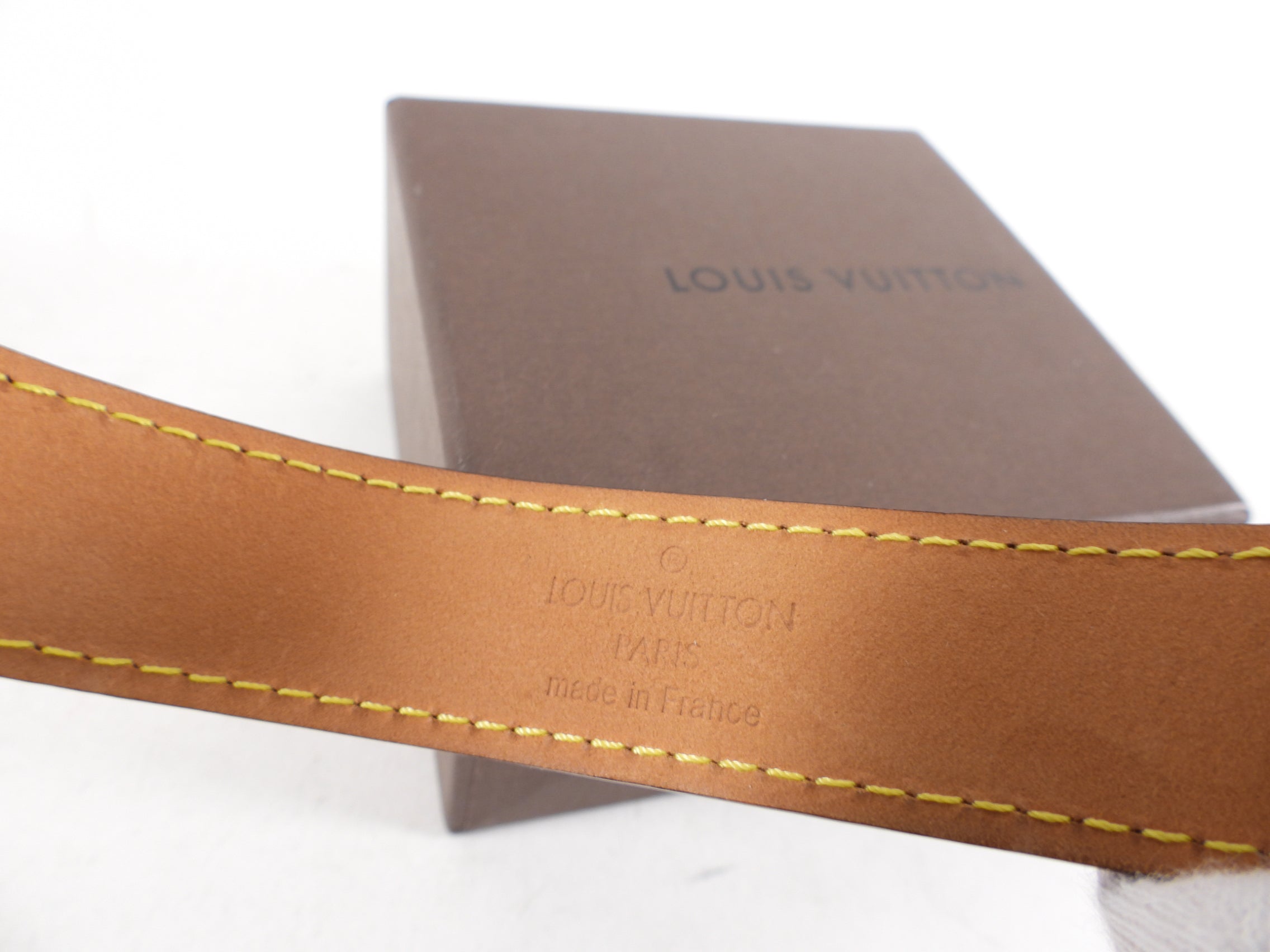 Louis Vuitton Koala Leather Nomade Cuff Bracelet