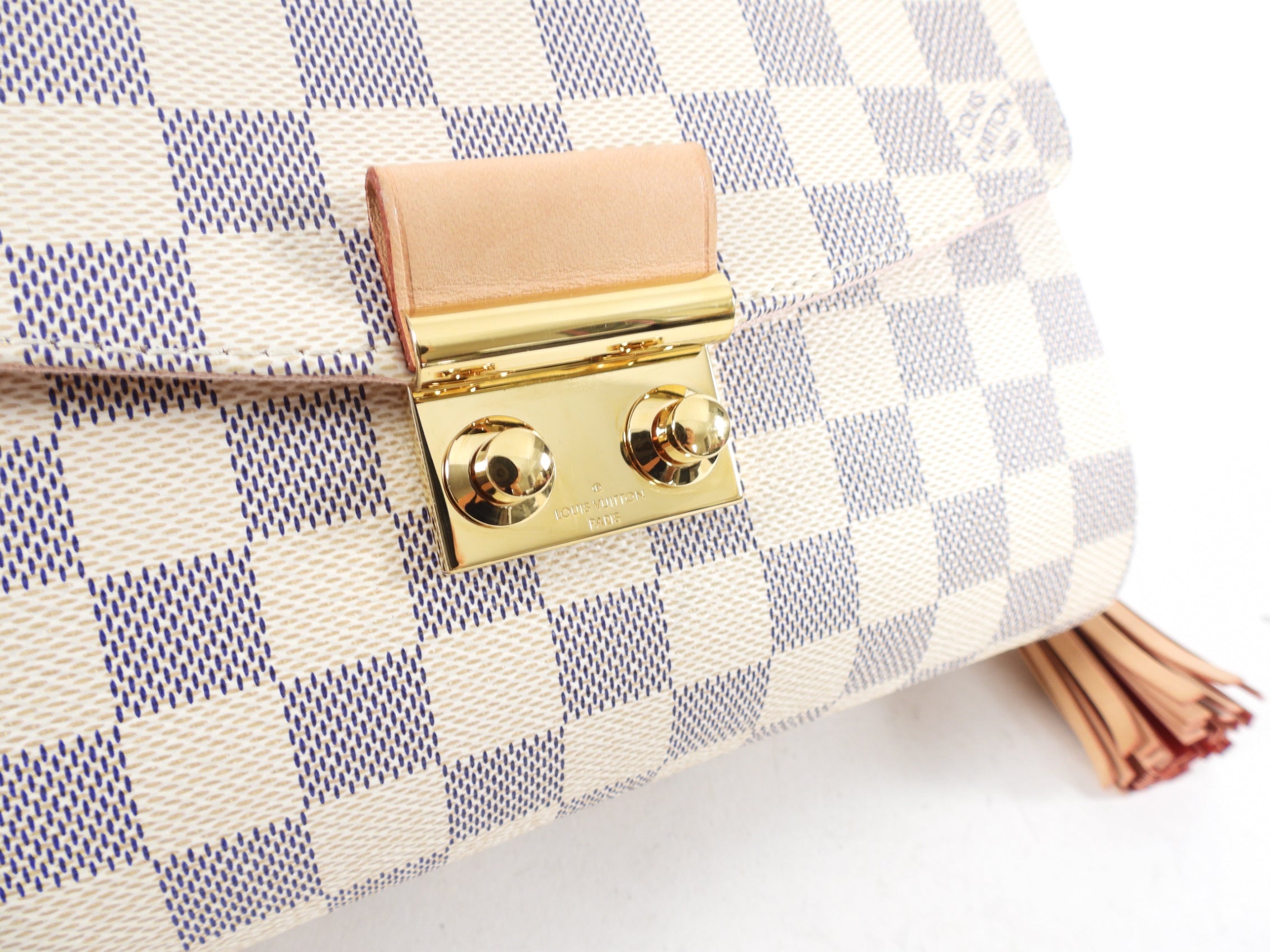 Louis Vuitton Damier Azur Croisette Crossbody Bag
